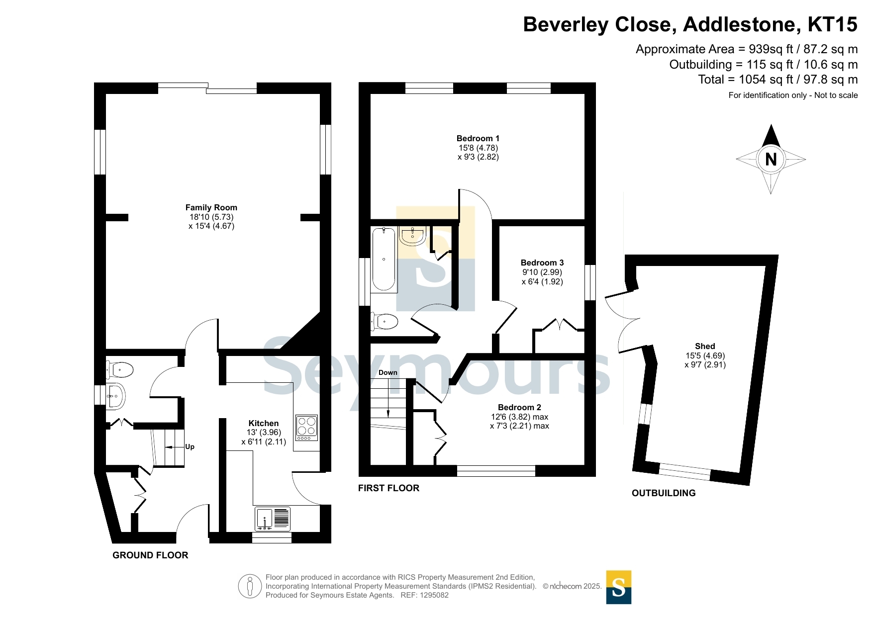 9, Beverley Close, Surrey floorplan