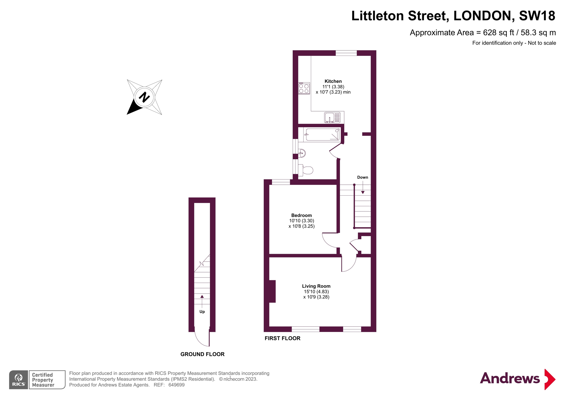 Littleton Street, LONDON floorplan