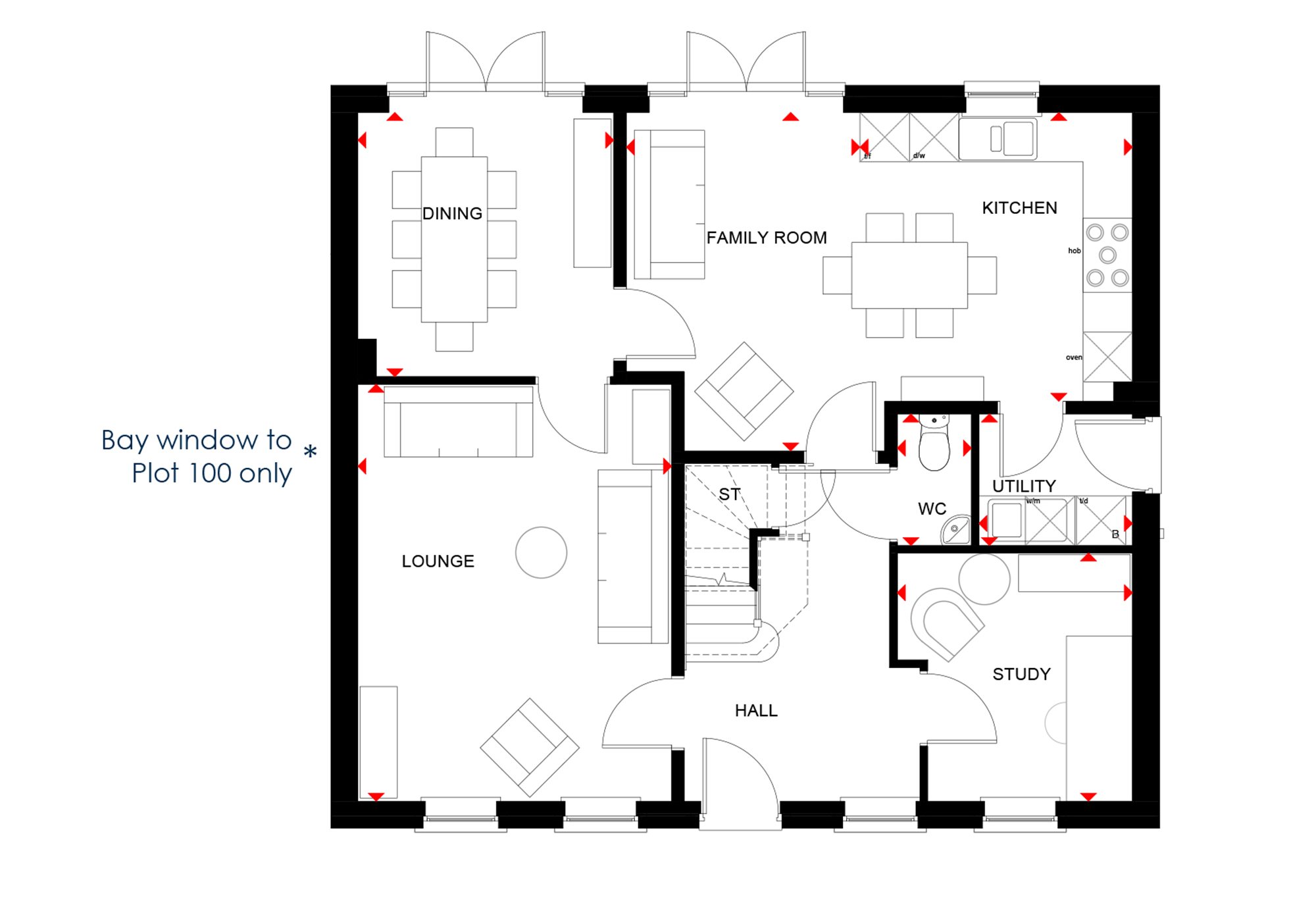 5 Bedrooms Detached house for sale in 
