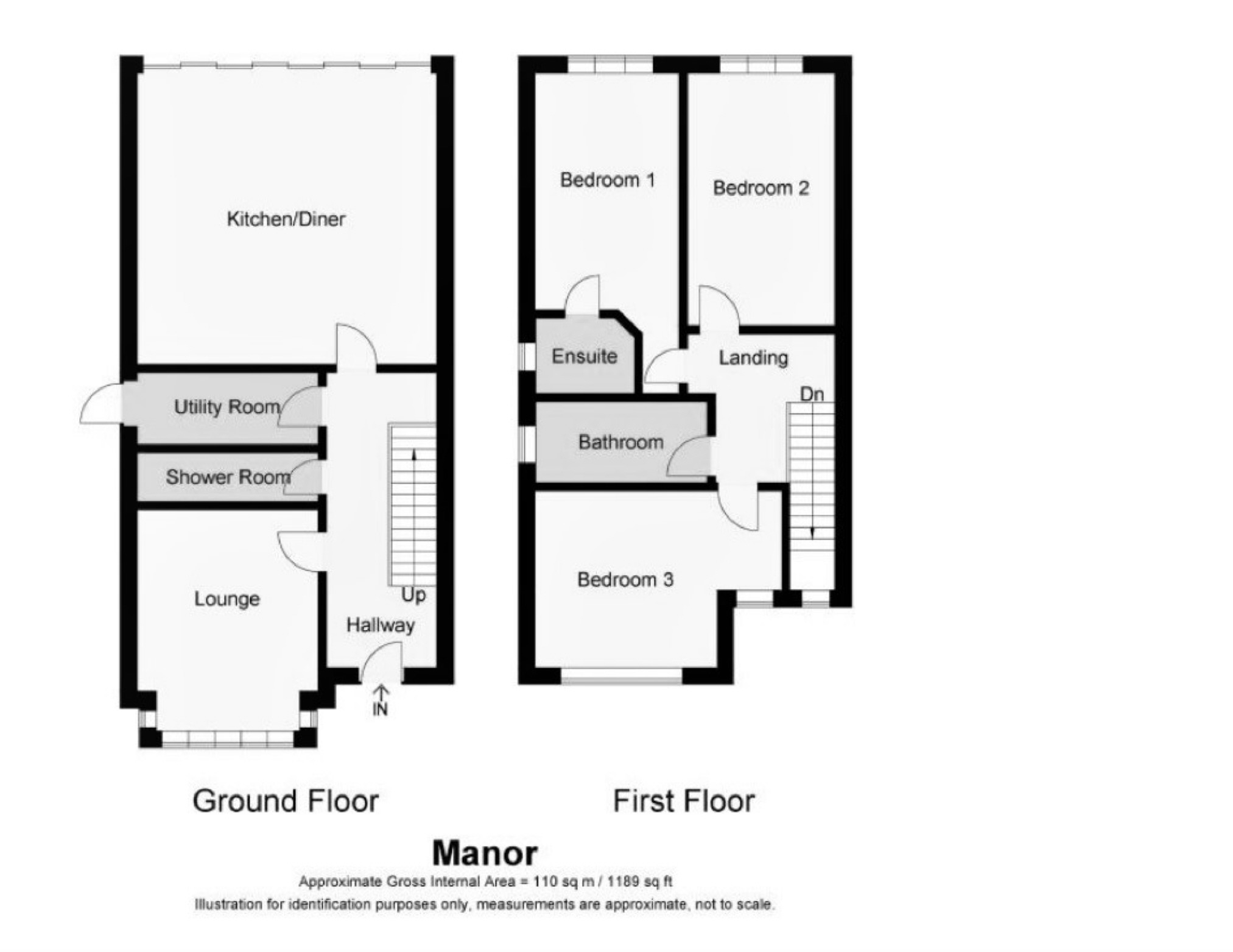 3 Bedrooms Semi-detached house to rent in Manorway, Enfield EN1