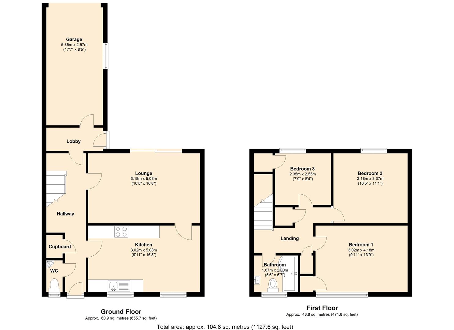 Ripon Road, Stevenage SG1, 3 bedroom terraced house for sale 64166700