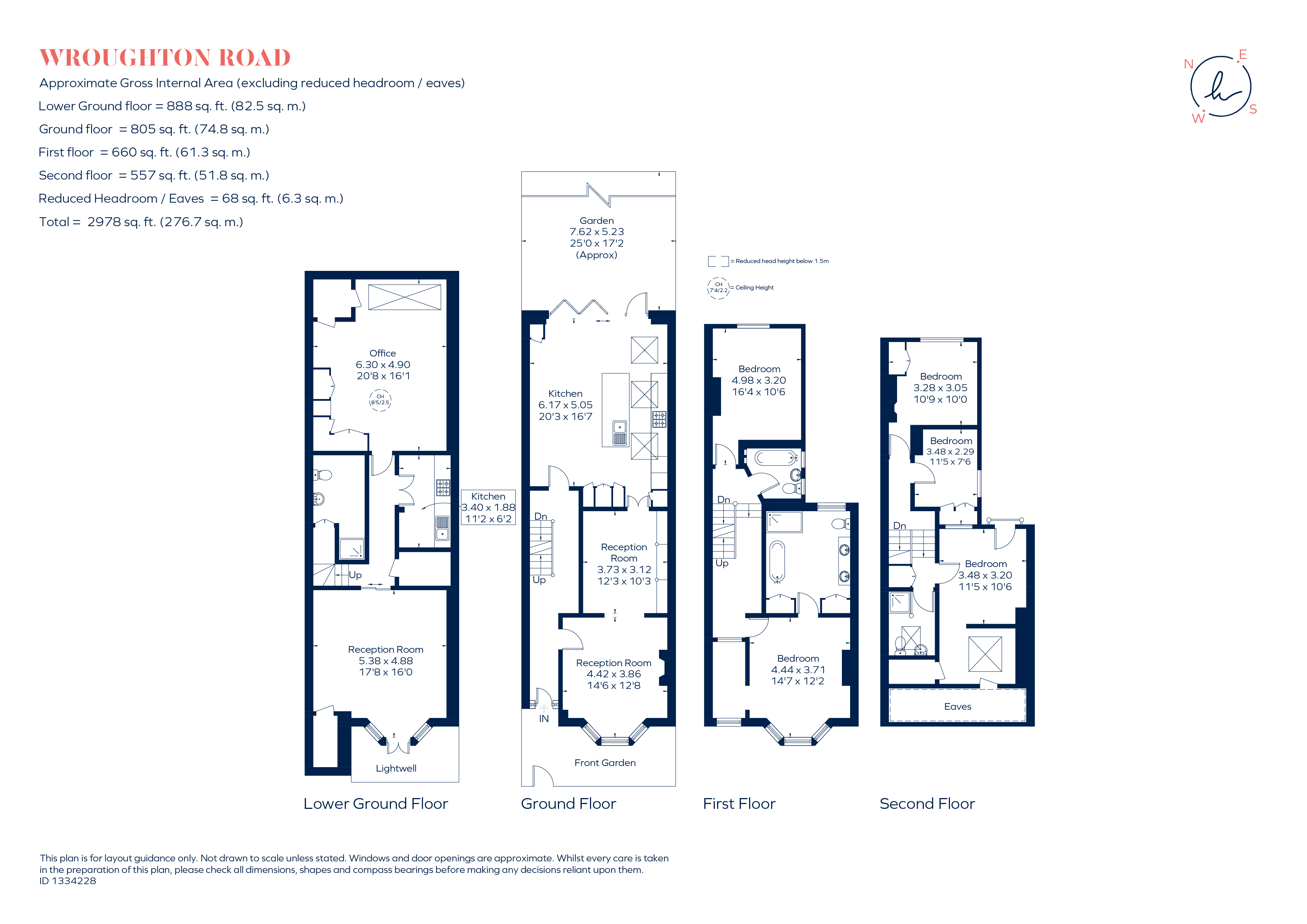 23, Wroughton Road, London floorplan