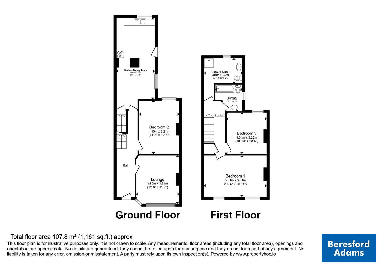Panton Road, Chester floorplan