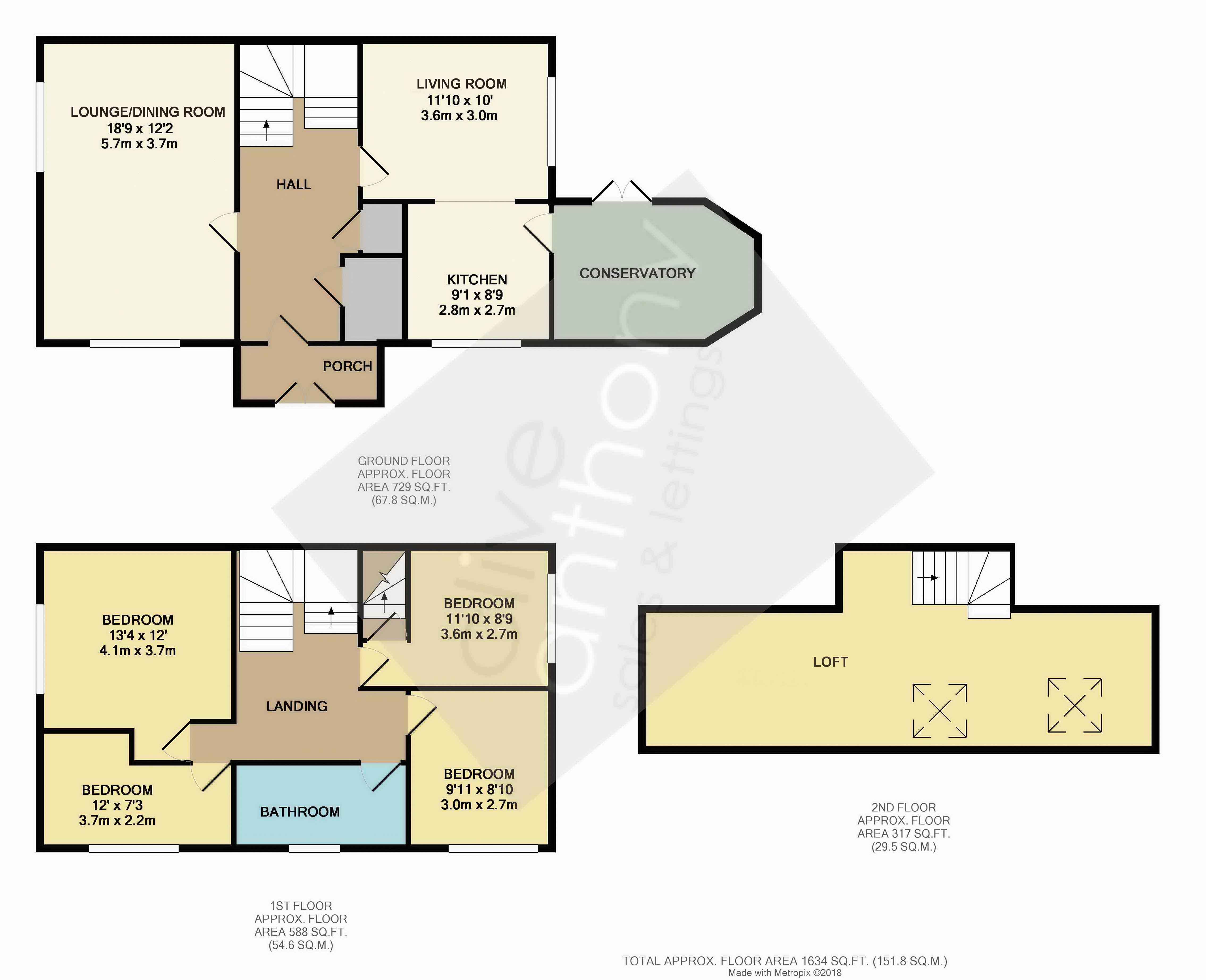 4 Bedrooms Link-detached house to rent in Sandown Road, Unsworth, Bury BL9