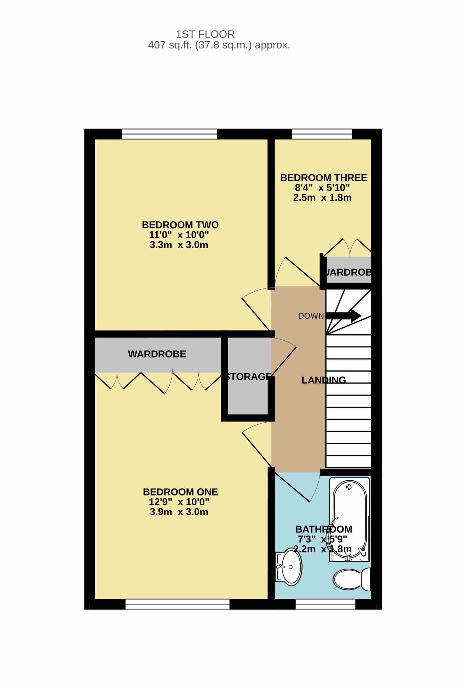 32, Stonehouse Avenue, Willenhall floorplan
