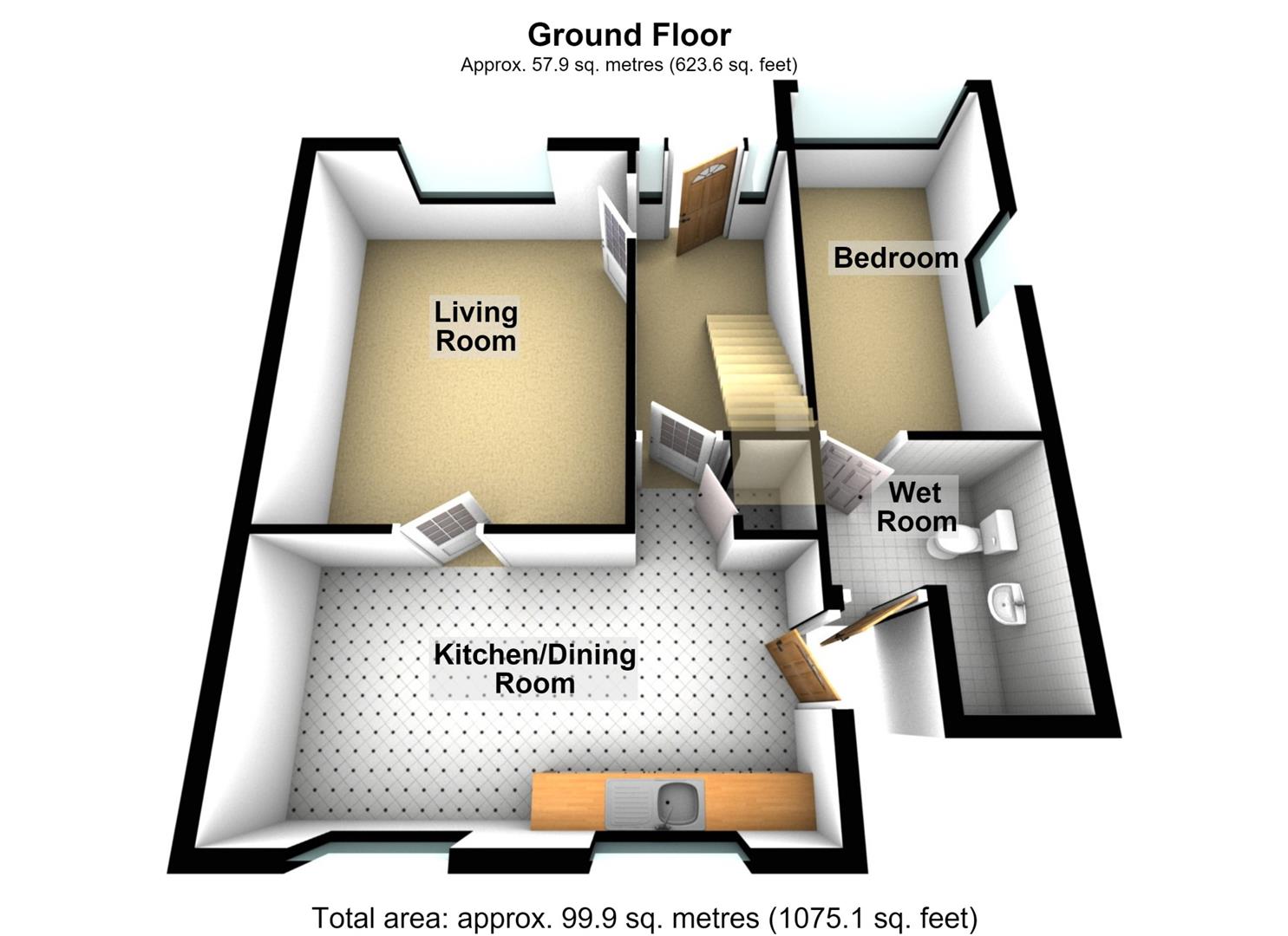 30, Carlton Avenue, Saltney floorplan