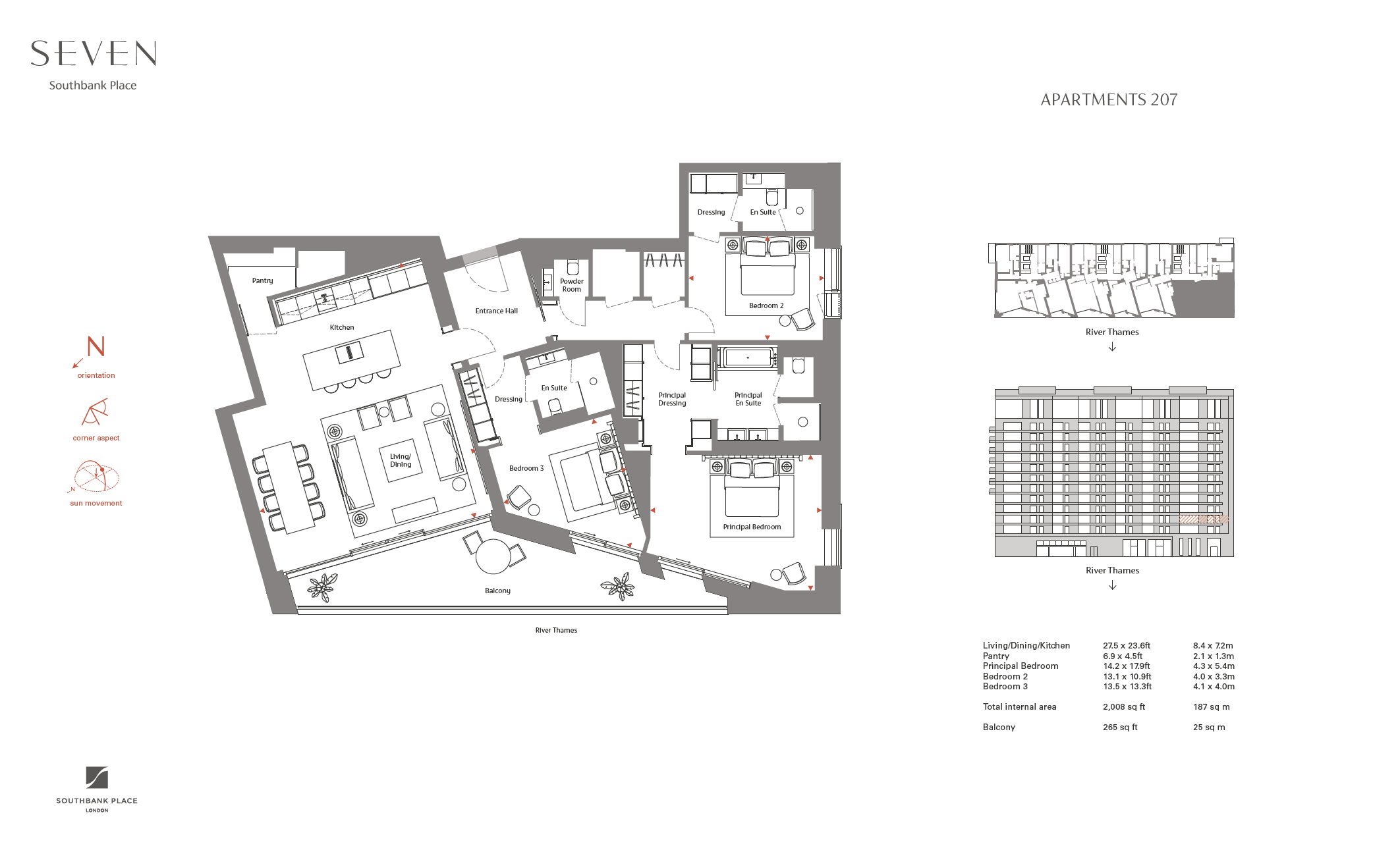 Apartment 207,, SEVEN, 7 Belvedere Road floorplan
