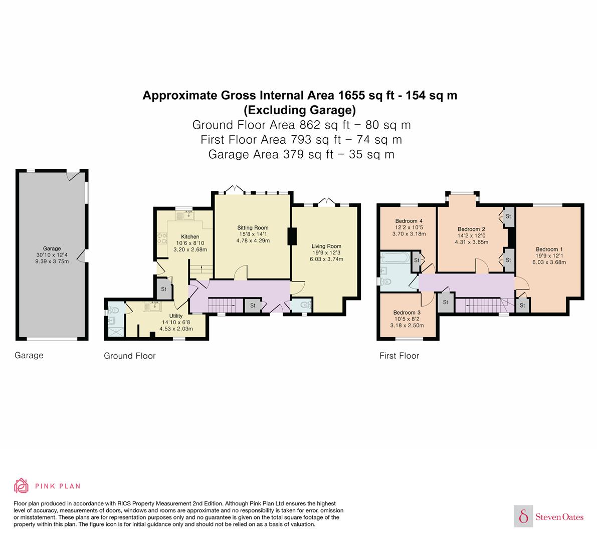 11, Mangrove Drive, Hertford floorplan