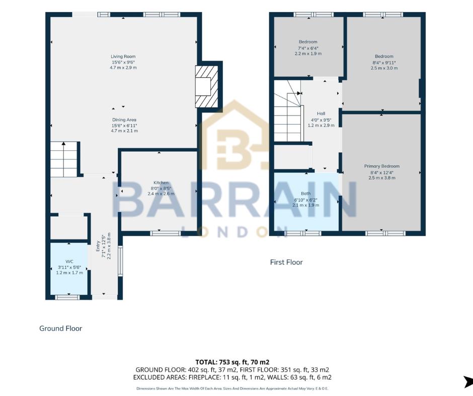 42, Linton Gardens, London floorplan