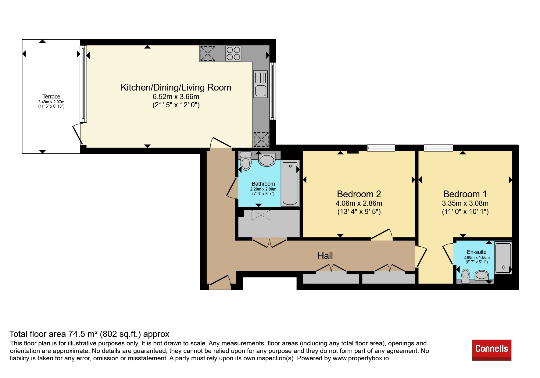 Flat 12, Cadmium Apartments, 225, Harrow View, Harrow floorplan