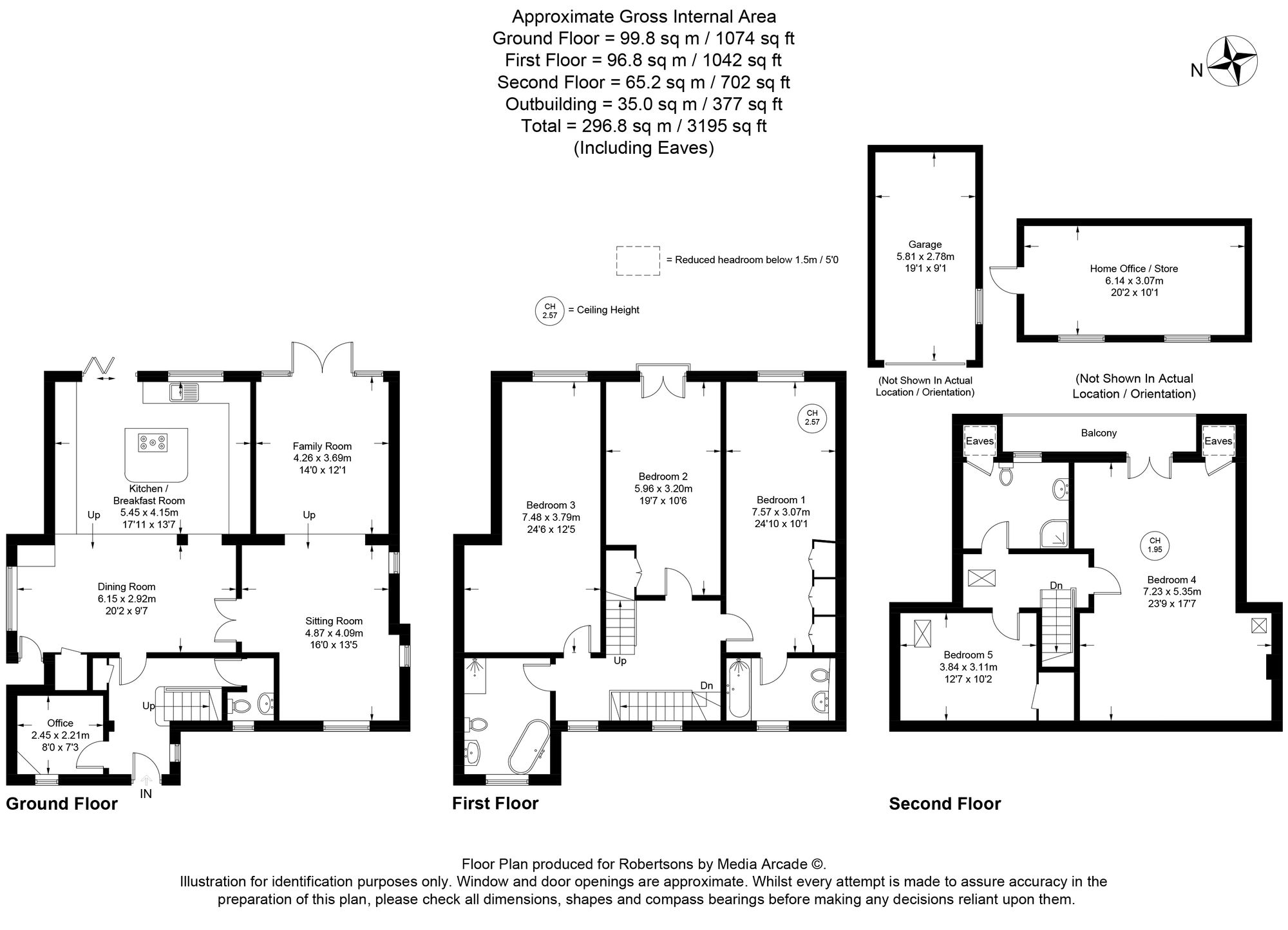 45 Marlow Road, High Wycombe floorplan