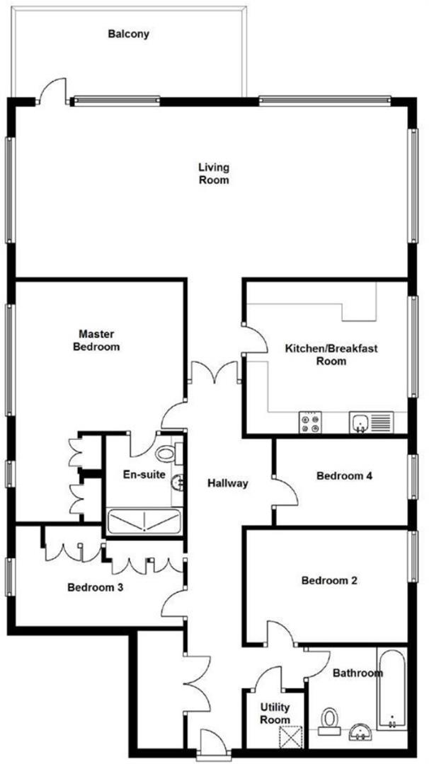 30, Woodward Place, Milton Keynes floorplan