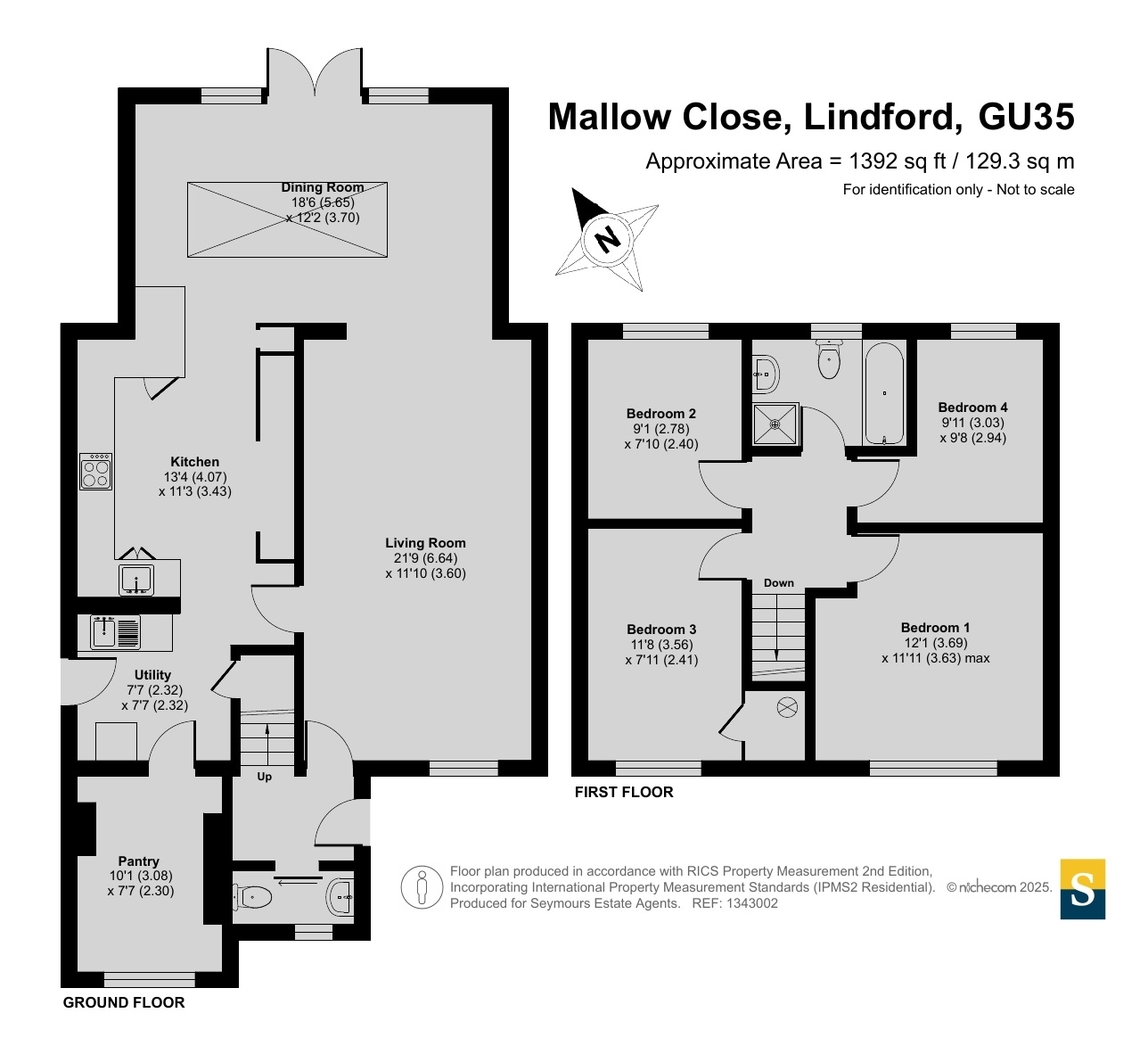 2, Mallow Close, Hampshire floorplan