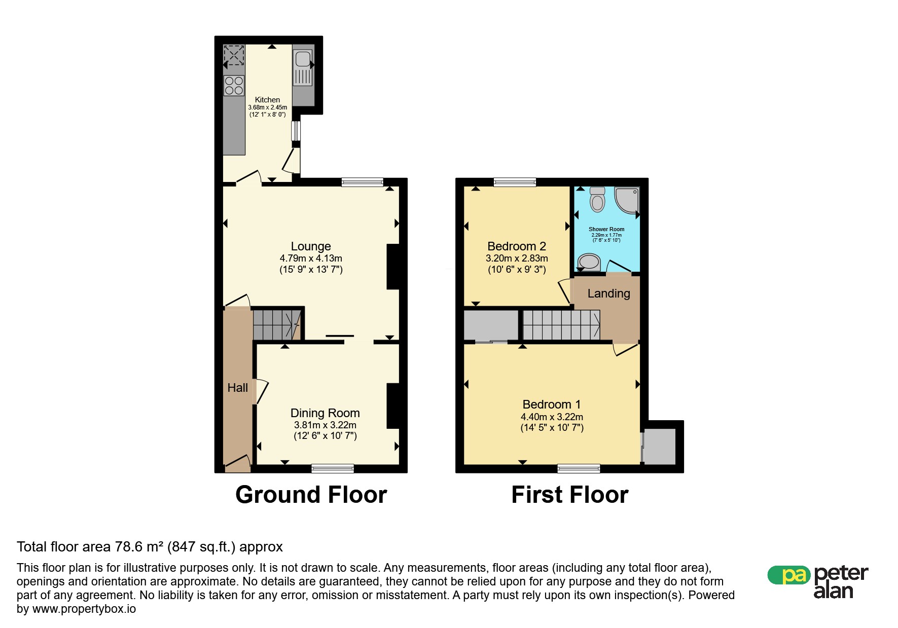 34, Freeholdland Road, Pontypool floorplan