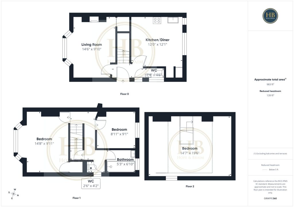 10a, Well Close Square, Whitby floorplan