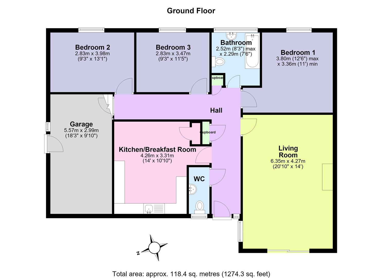 Springfield, Old Radnor, Presteigne floorplan