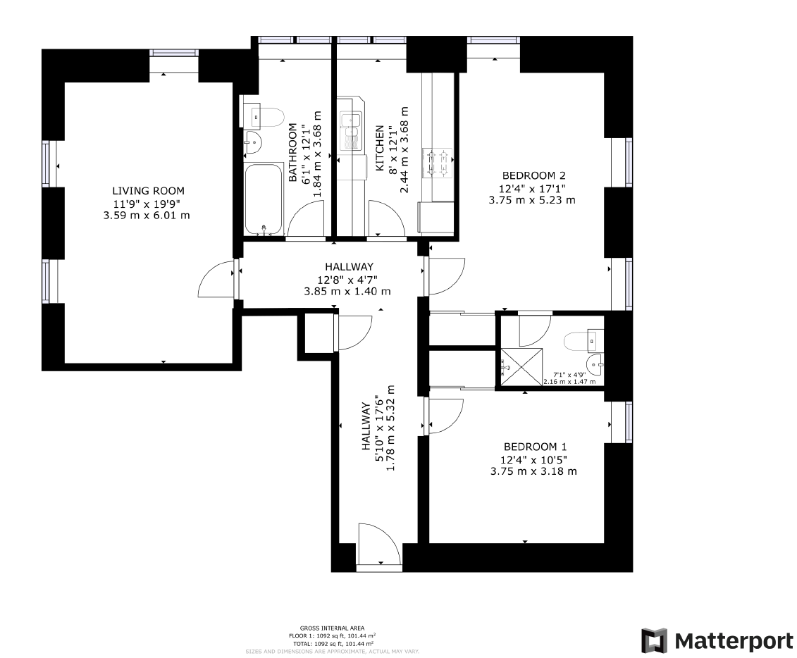 Parklands View, Crookston, Glasgow G53, 2 bedroom flat for sale