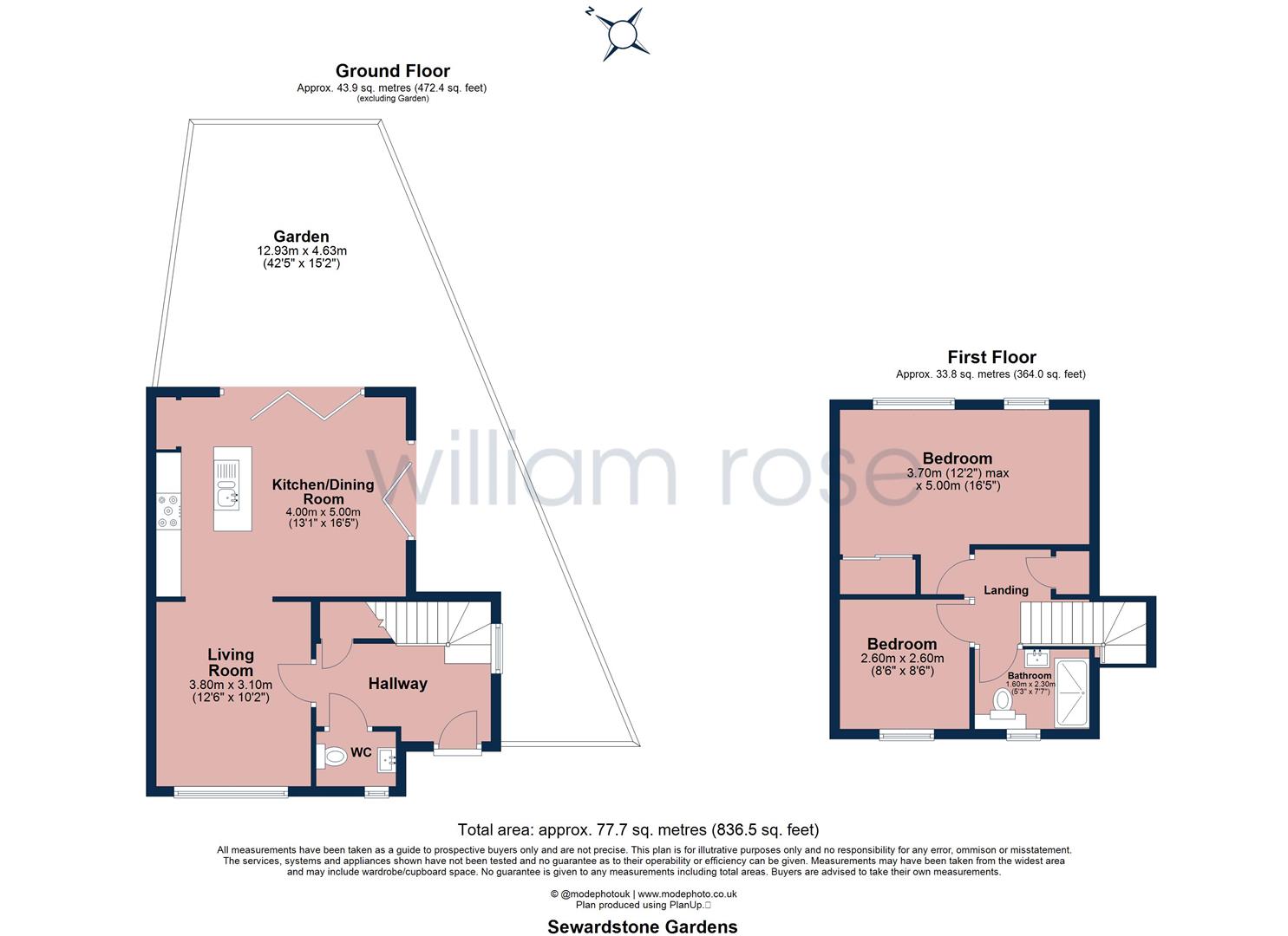 58A, Sewardstone Gardens, Chingford floorplan