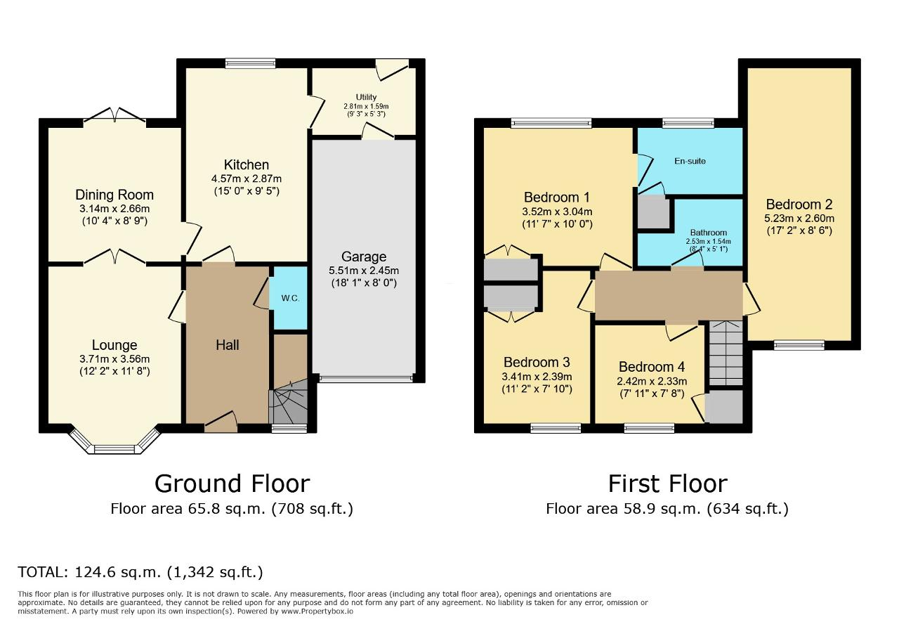 25, John Bends Way, Wisbech floorplan
