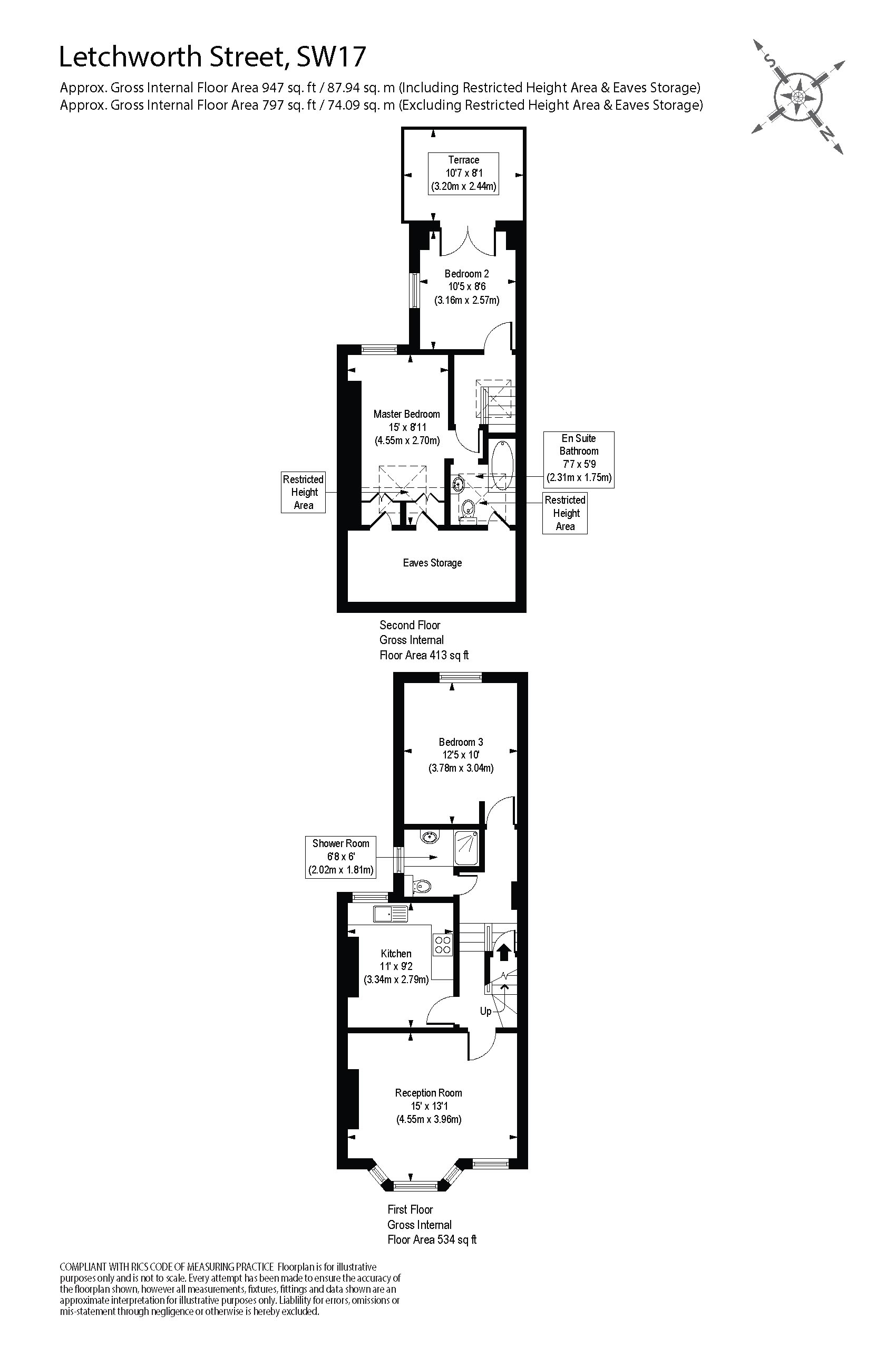 A, 16, Letchworth Street, London floorplan