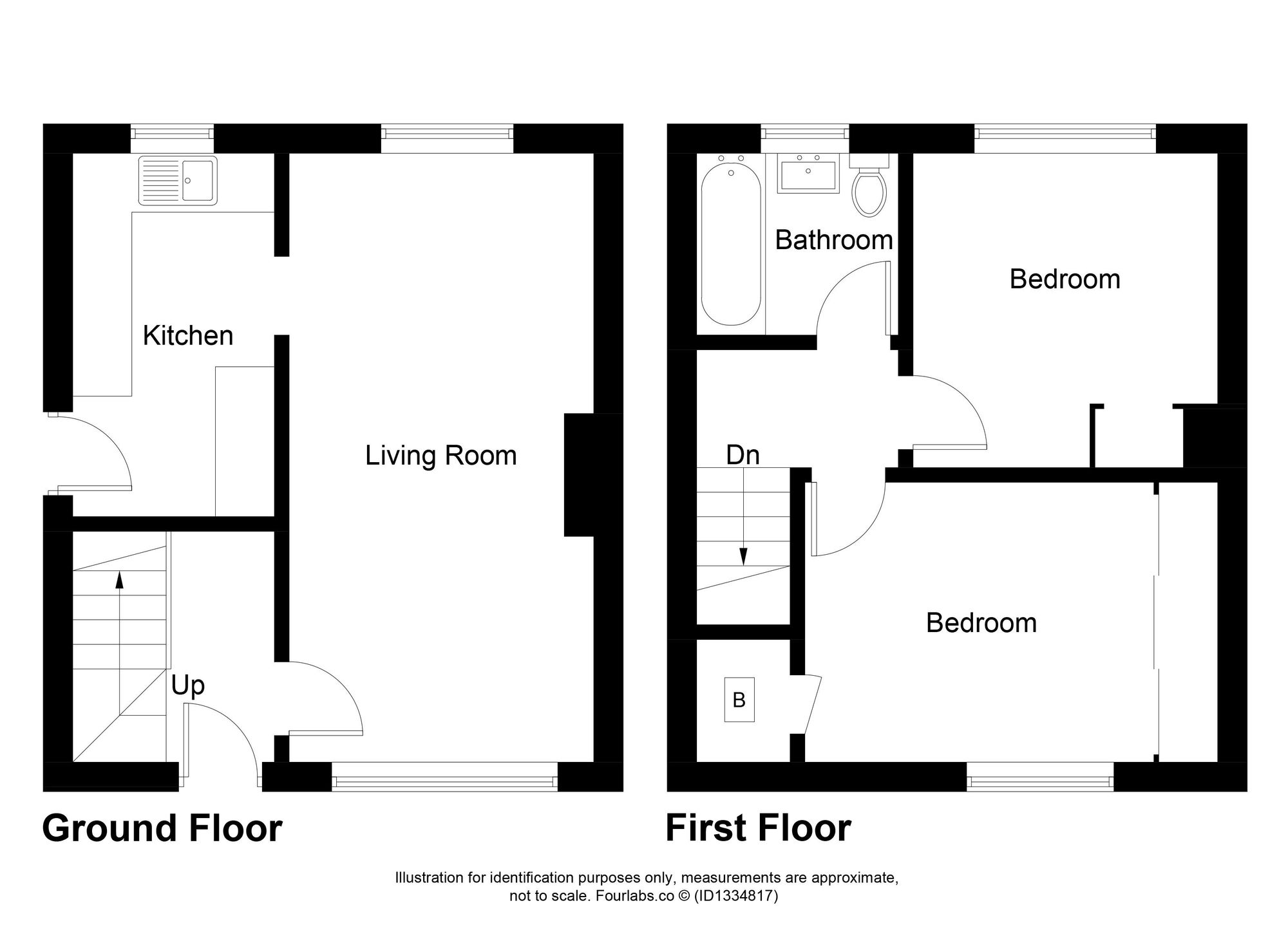 28 Warout Gardens, Glenrothes floorplan