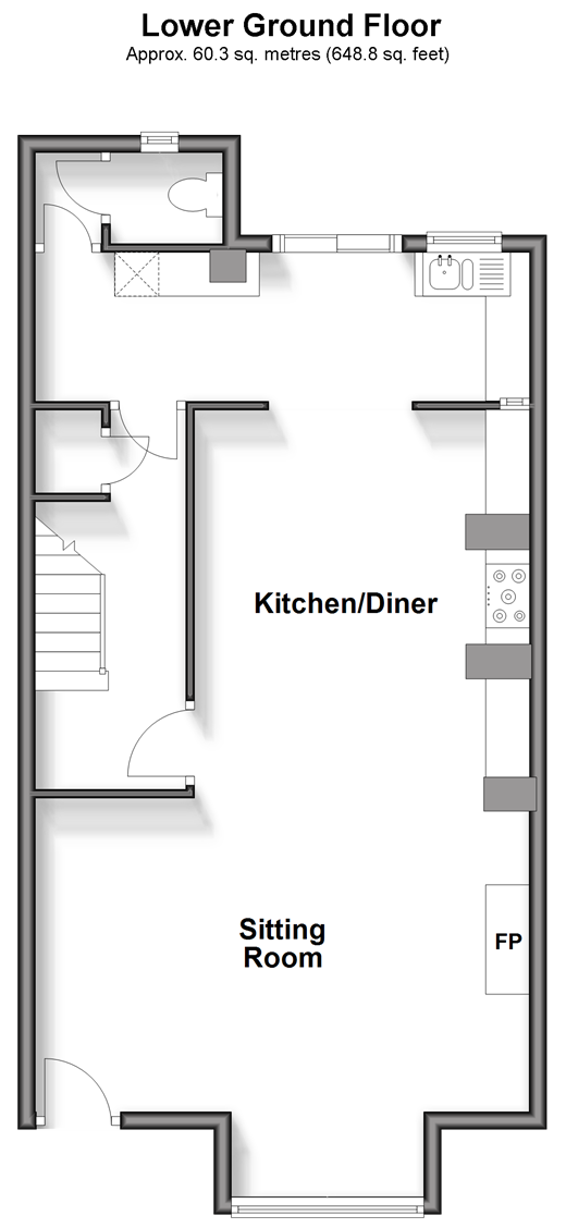 Weston Road Strood, Rochester floorplan