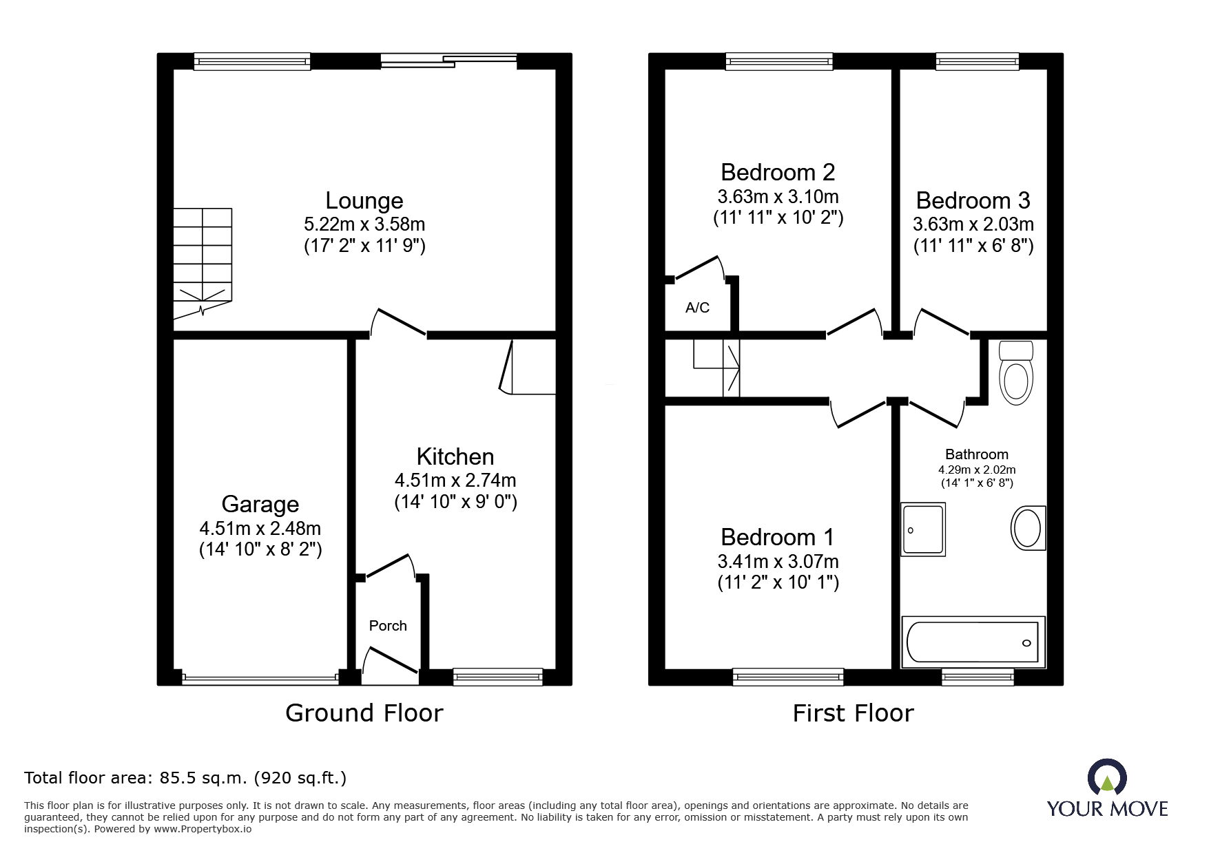 50, Chichester Avenue, West Midlands floorplan