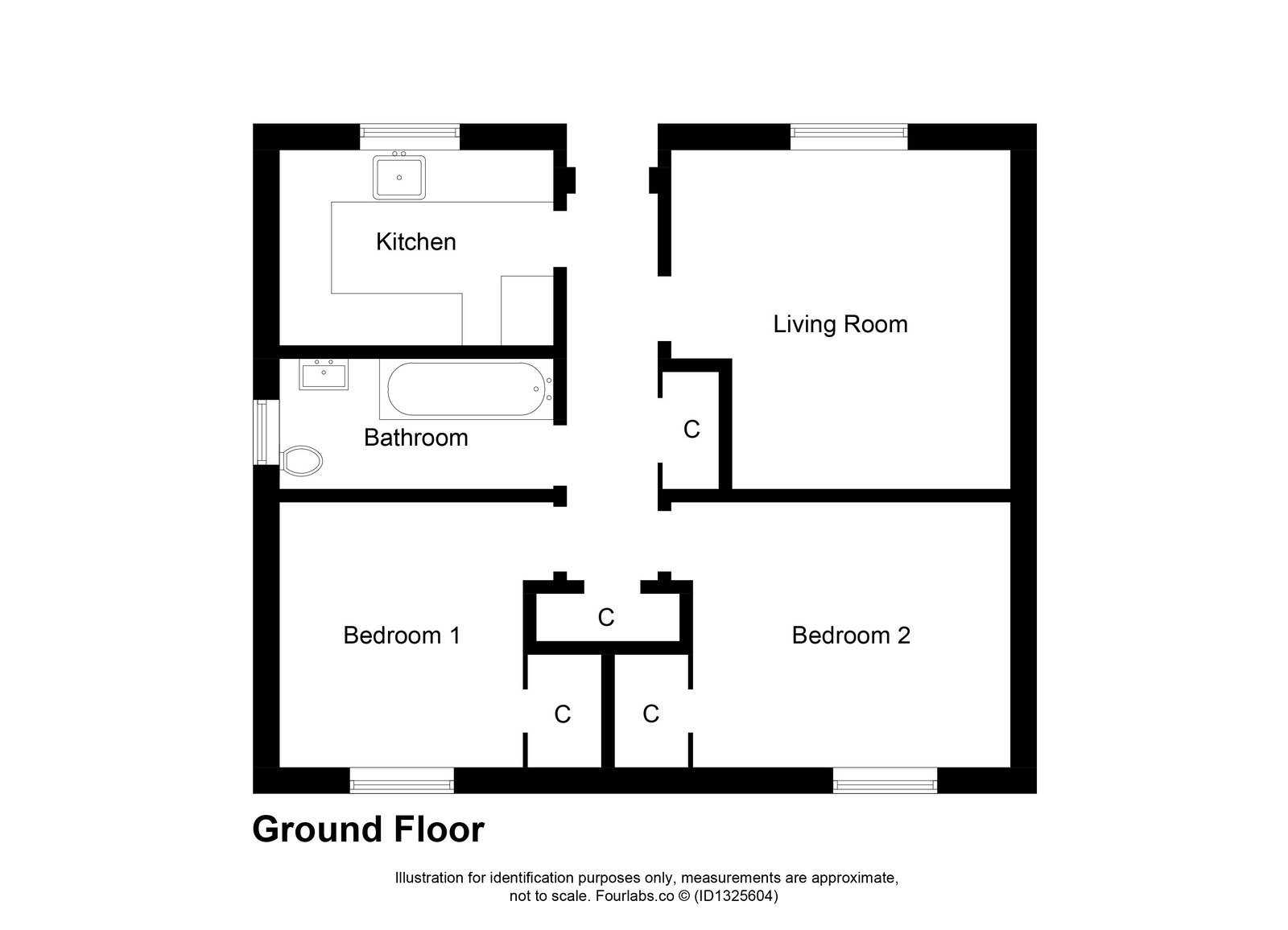 Bothan Aisir, Lairg floorplan