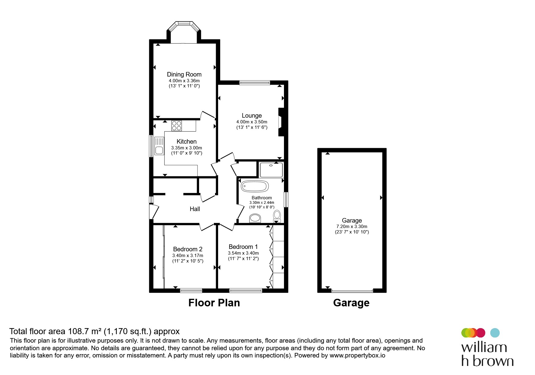 West View, Westfield Road, Rotherham floorplan