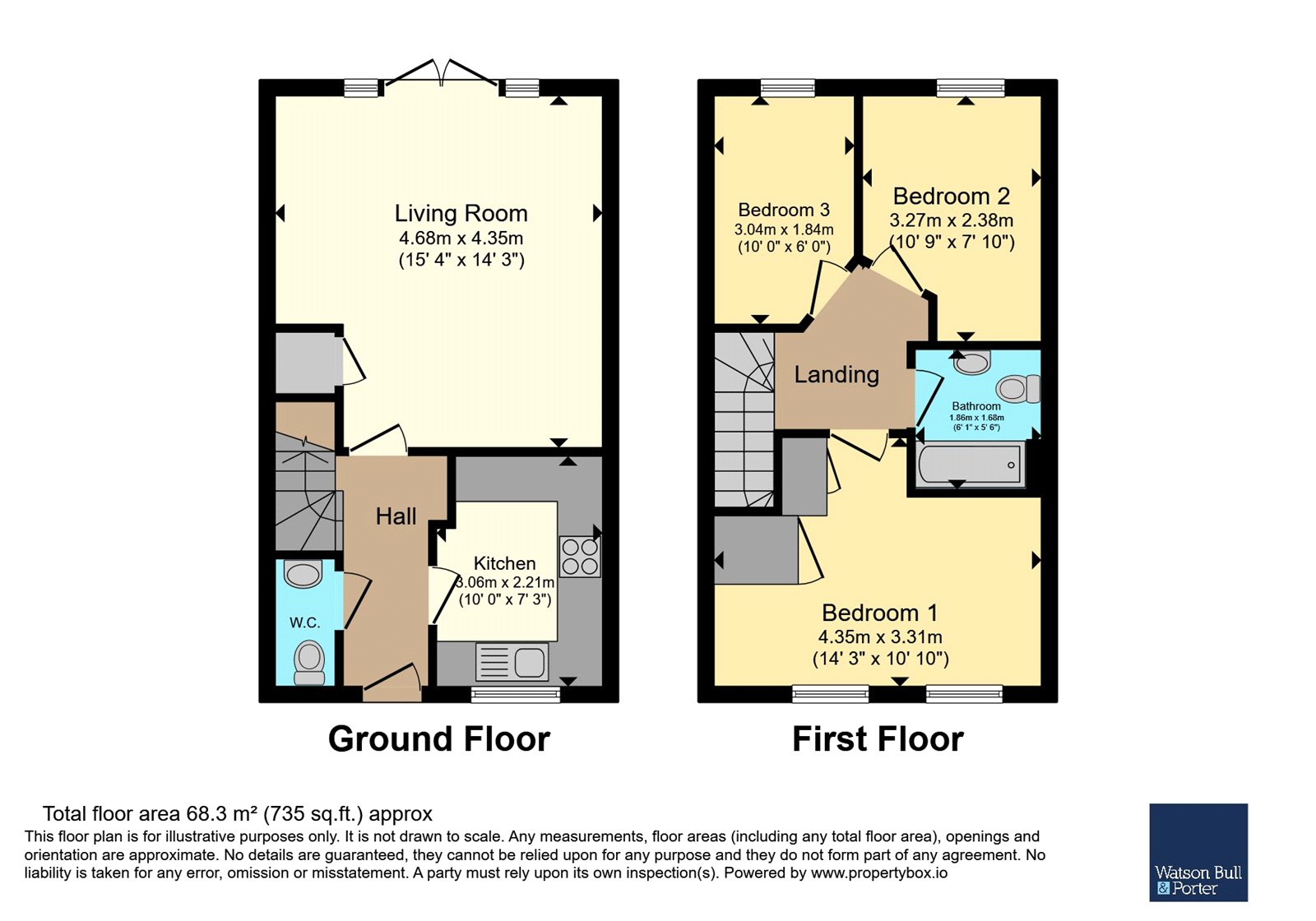 1, Badgers Walk, Isle of Wight floorplan