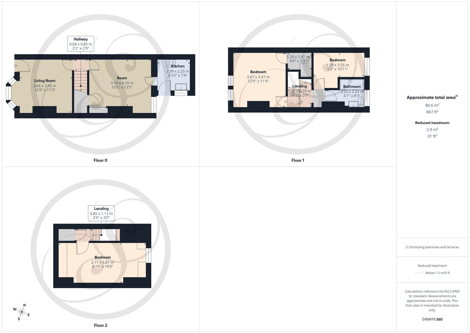 15, Stanley Terrace, Leeds floorplan