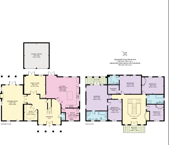 Augusta, London Road, Ascot floorplan