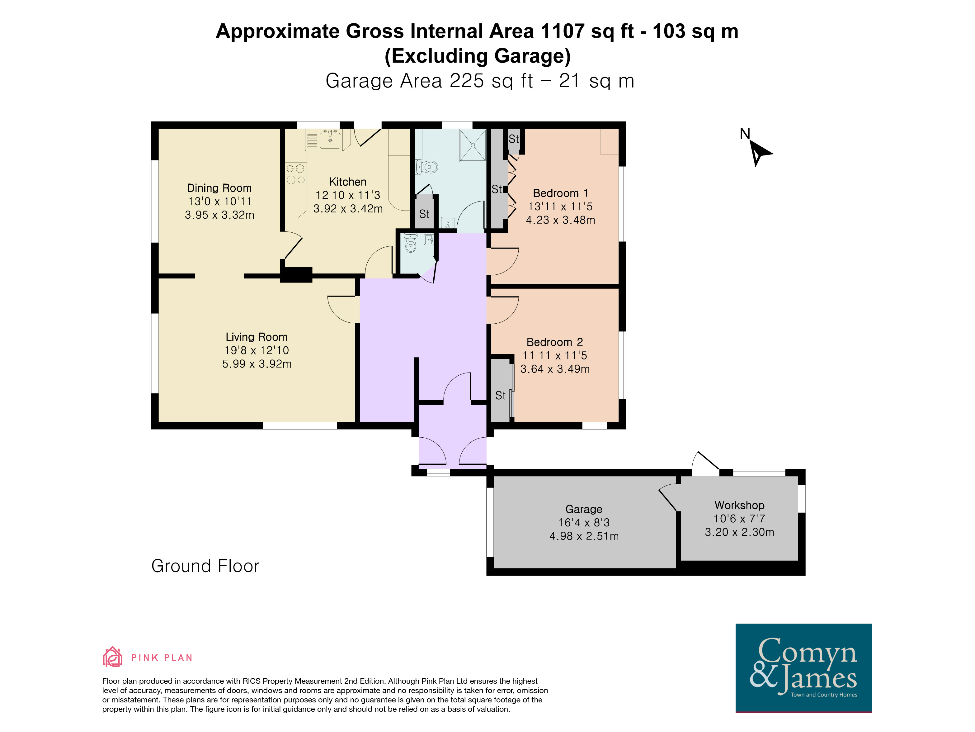 2, Mill End, Pulborough floorplan