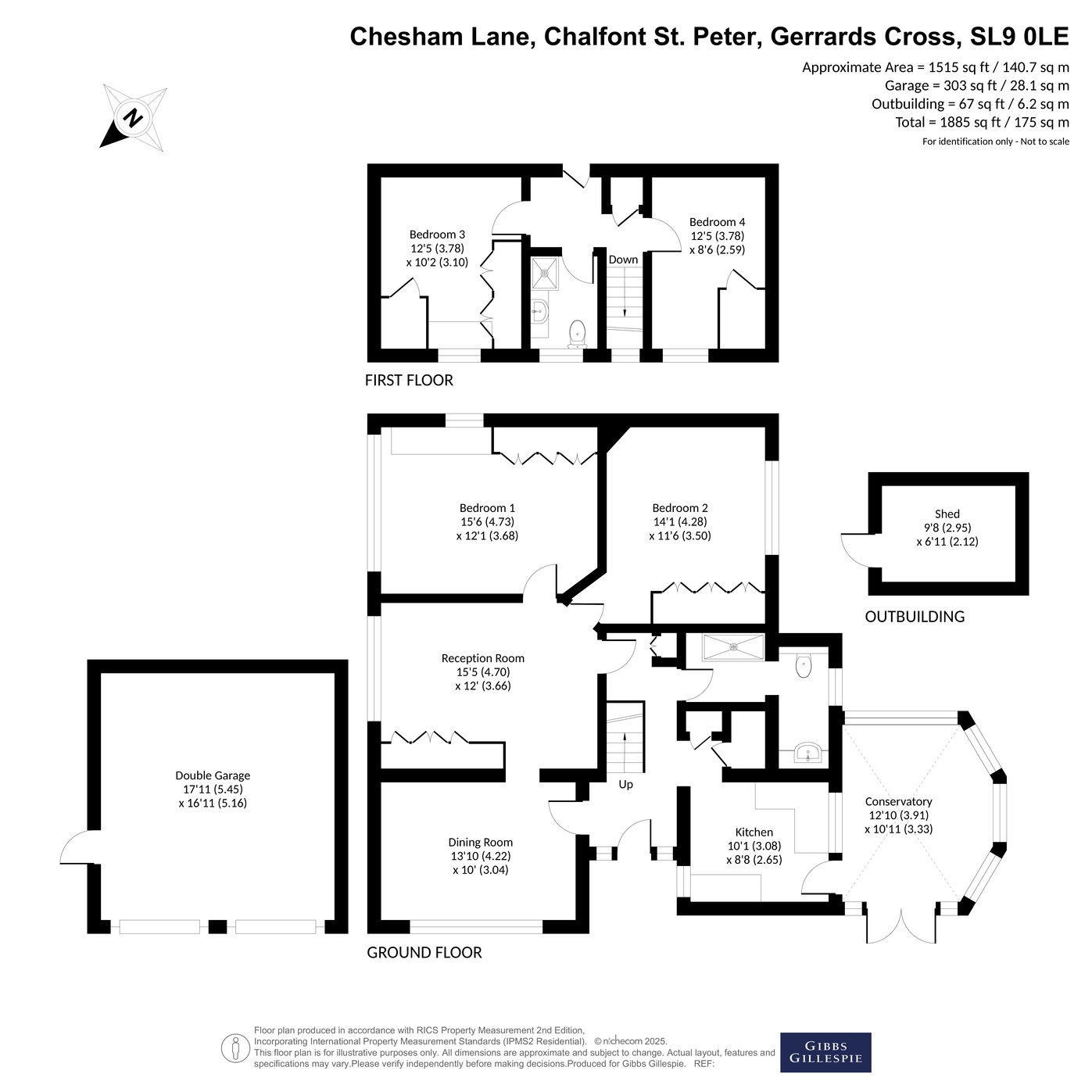 8, Chesham Lane, Gerrards Cross floorplan