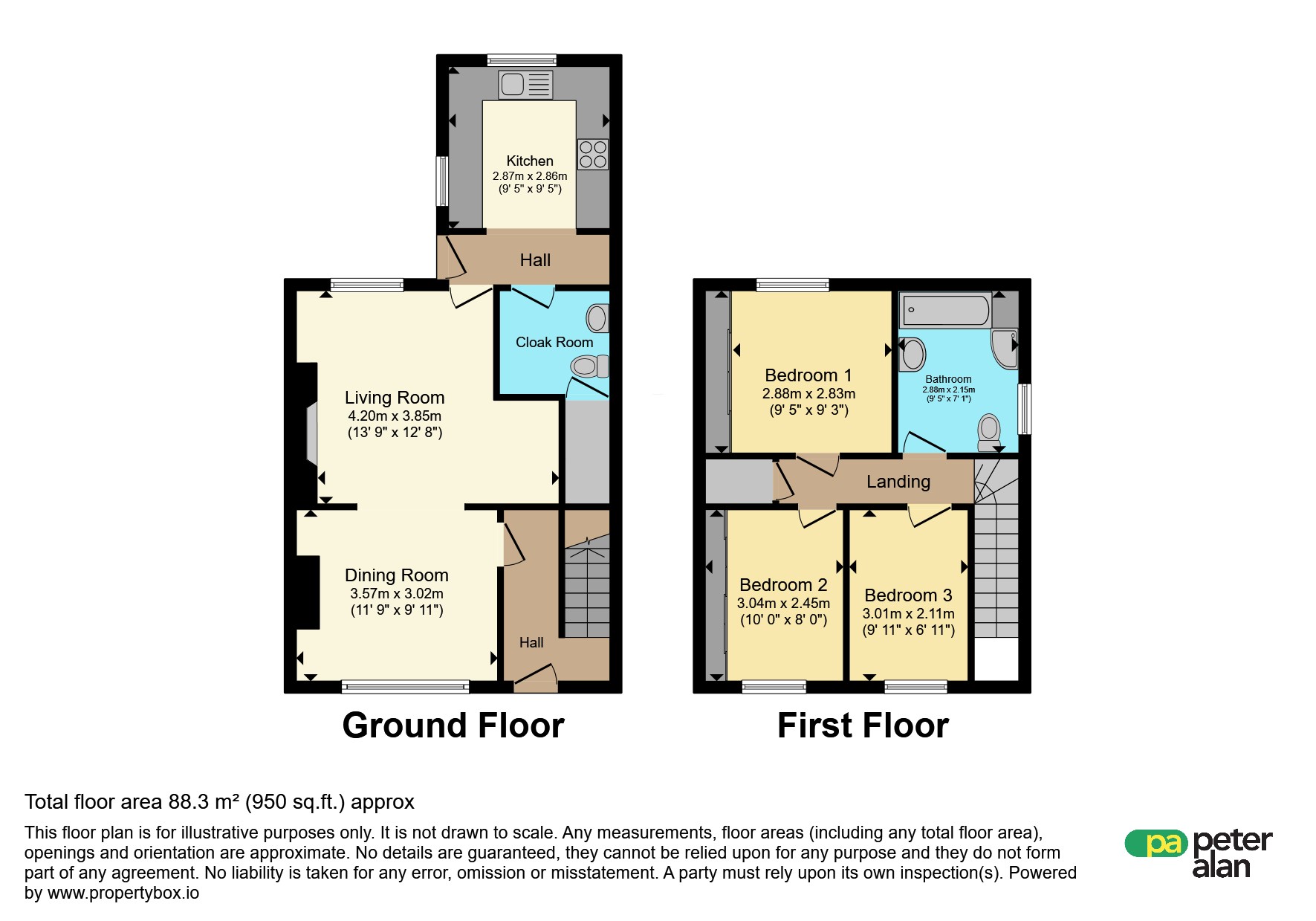 10, Belle Vue, Ebbw Vale floorplan