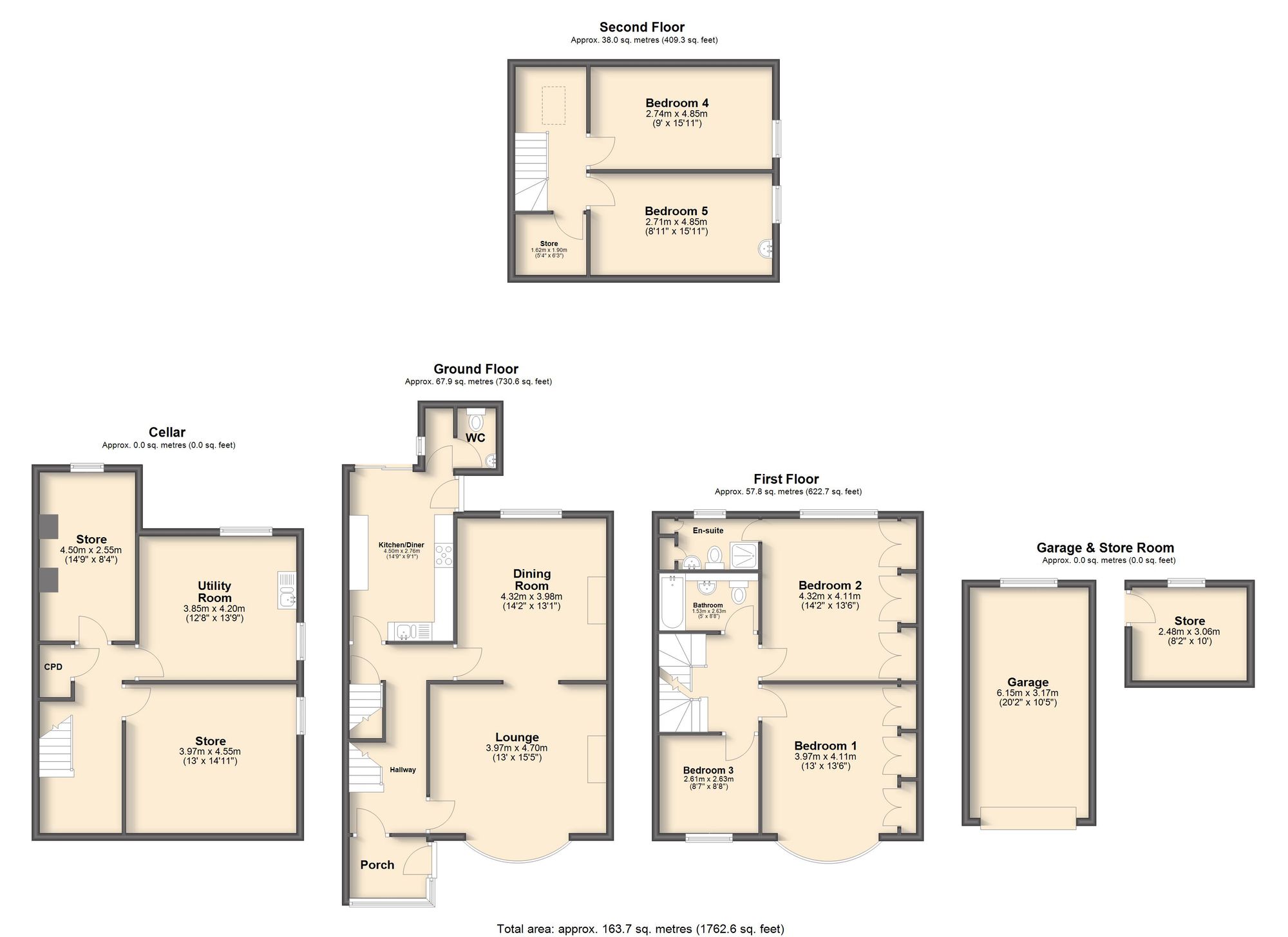 64 Dunkeld Road, Sheffield floorplan