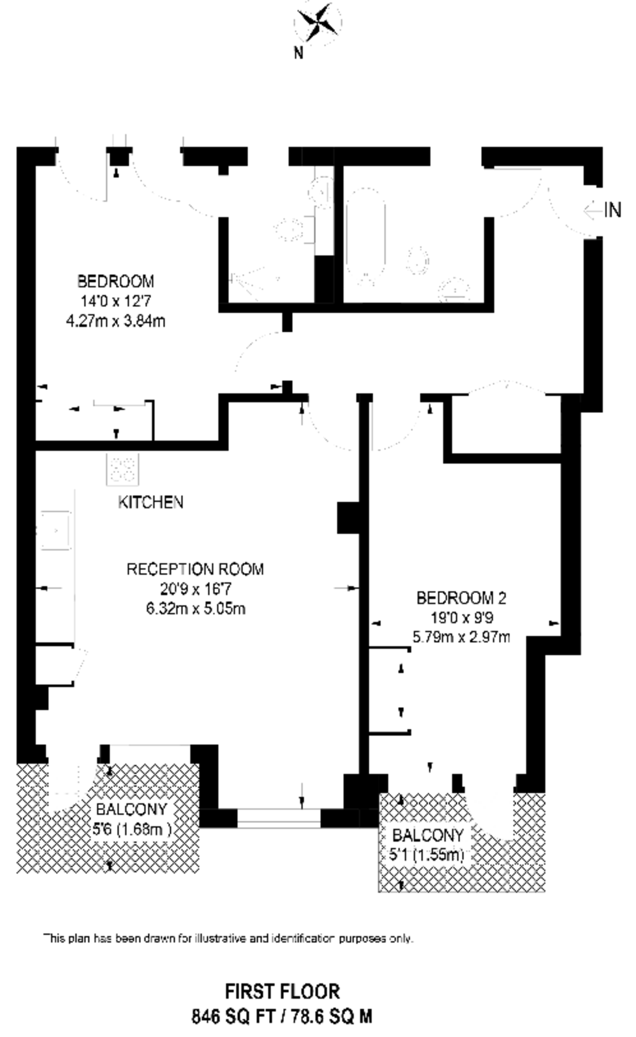 Walden Building, Battersea floorplan