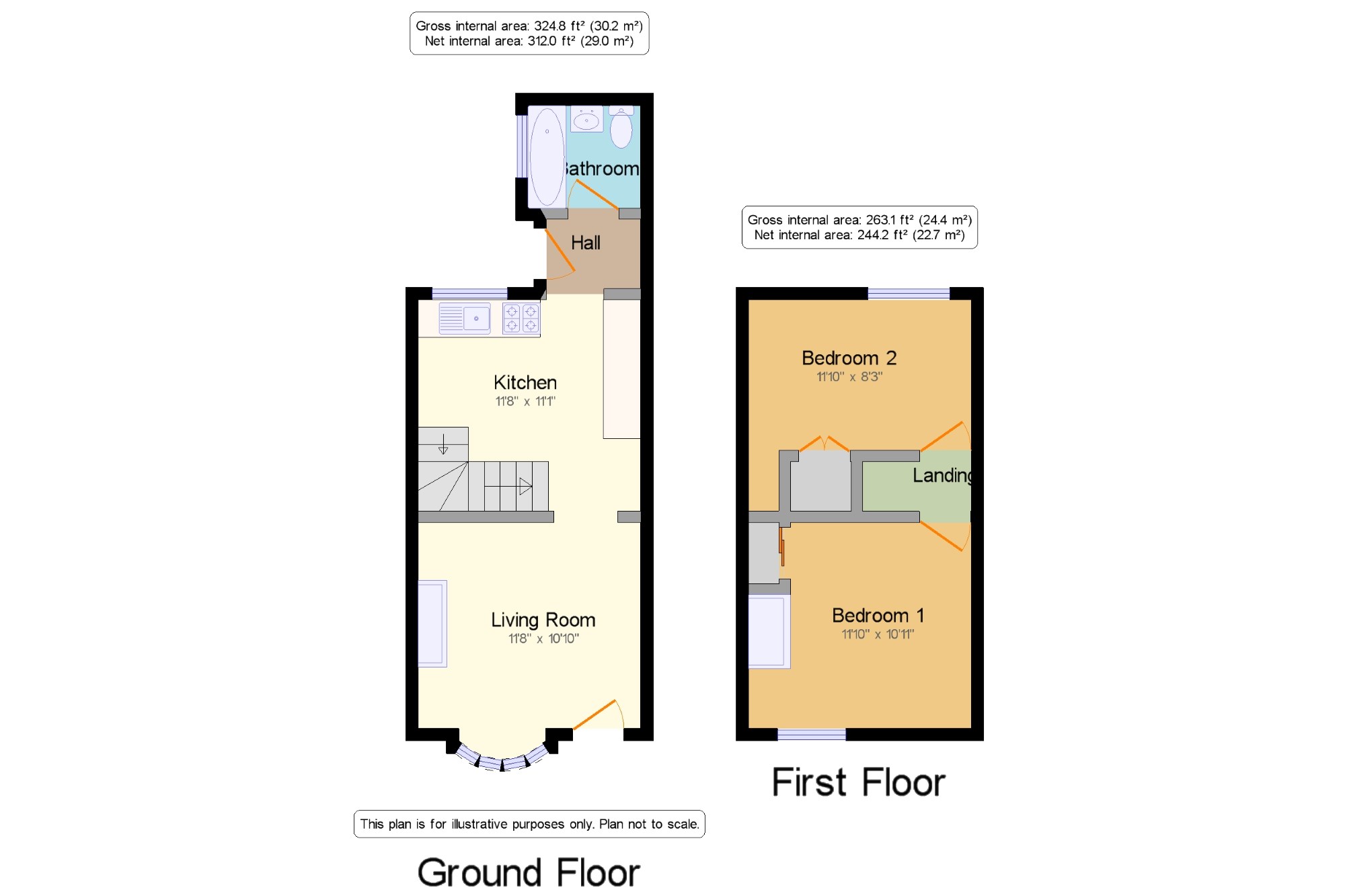 2 Bedrooms Terraced house for sale in Bradwall Street, Sandbach, Cheshire, . CW11