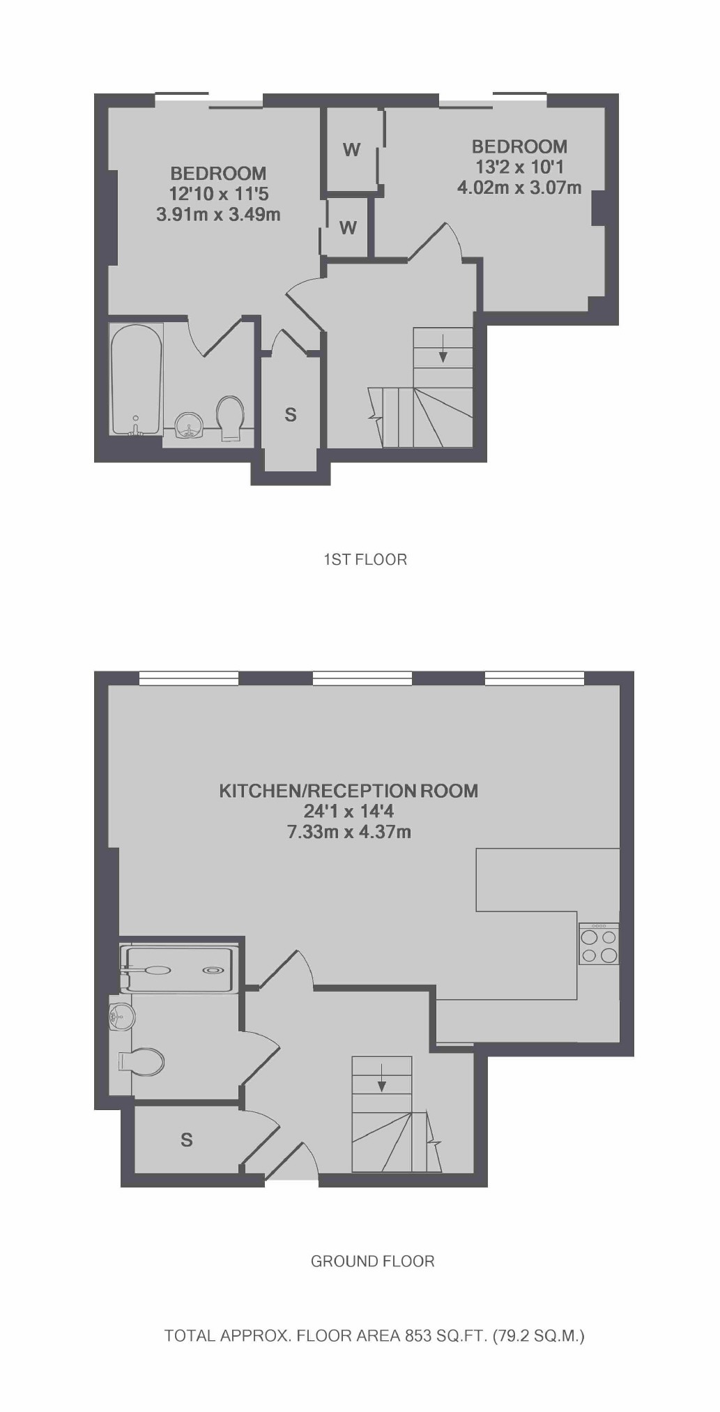 18 Gore House, Drummond Way, London floorplan