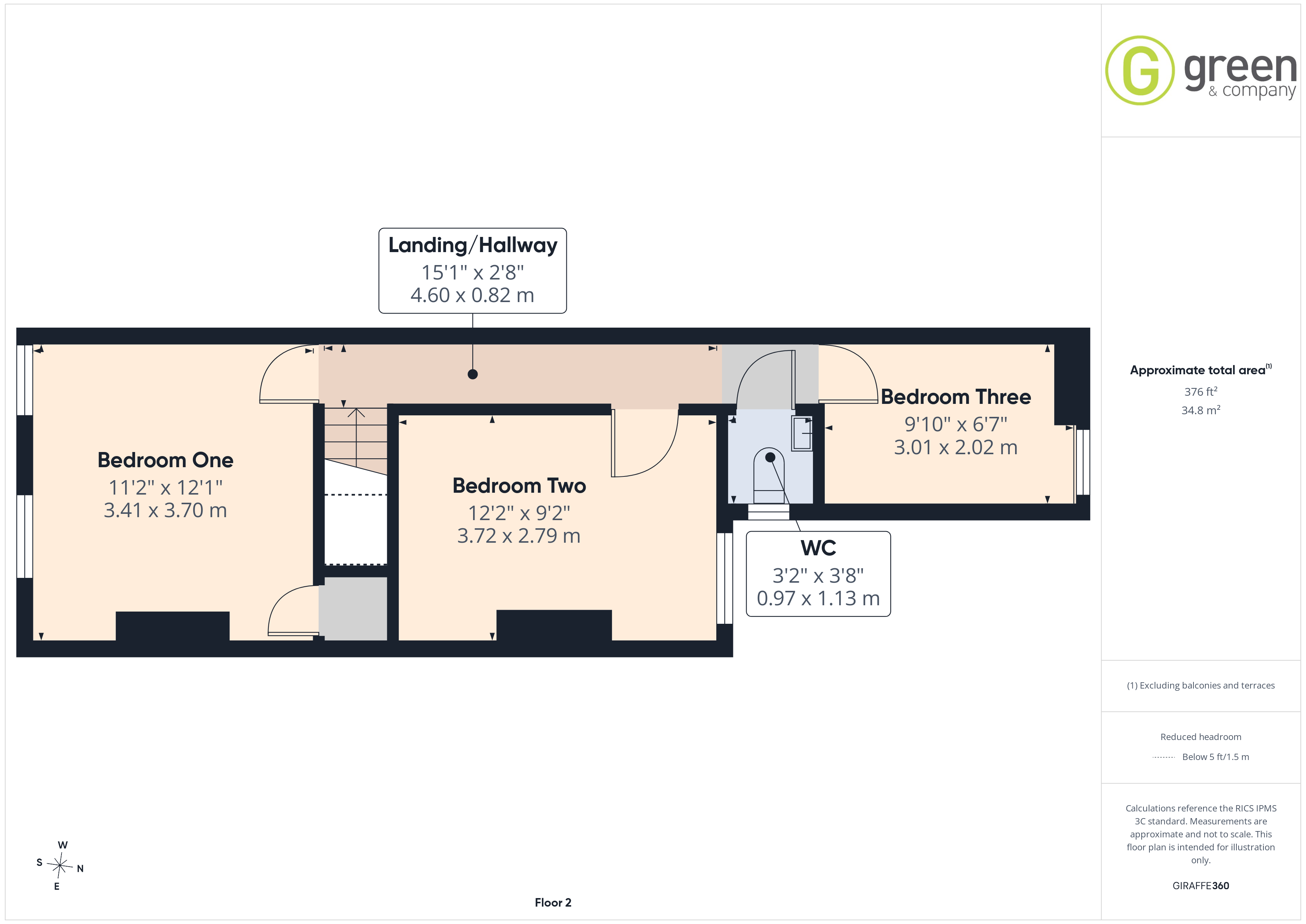 105, Somerset Road, Birmingham floorplan