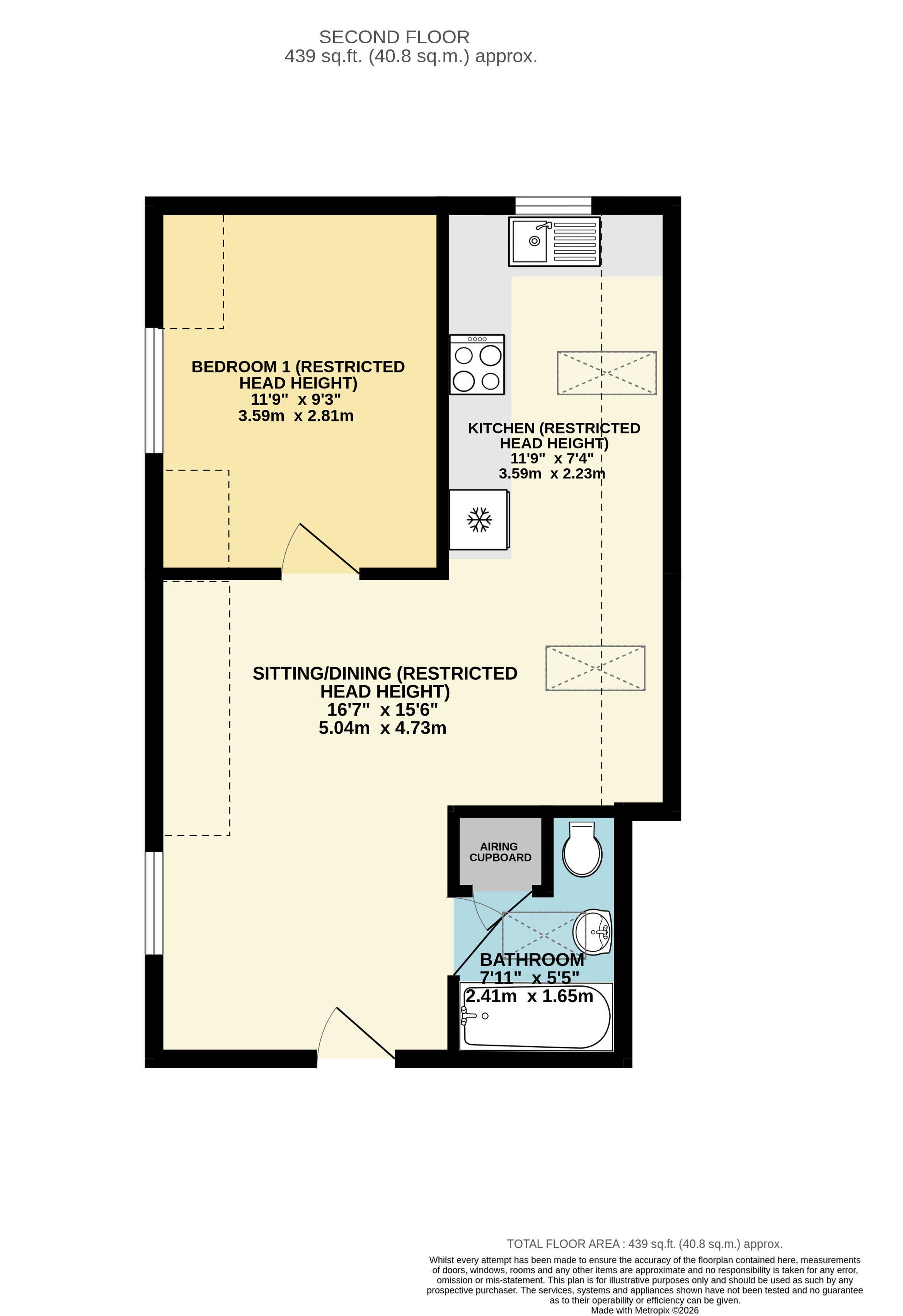 40, Wooton Court, Milton Keynes floorplan