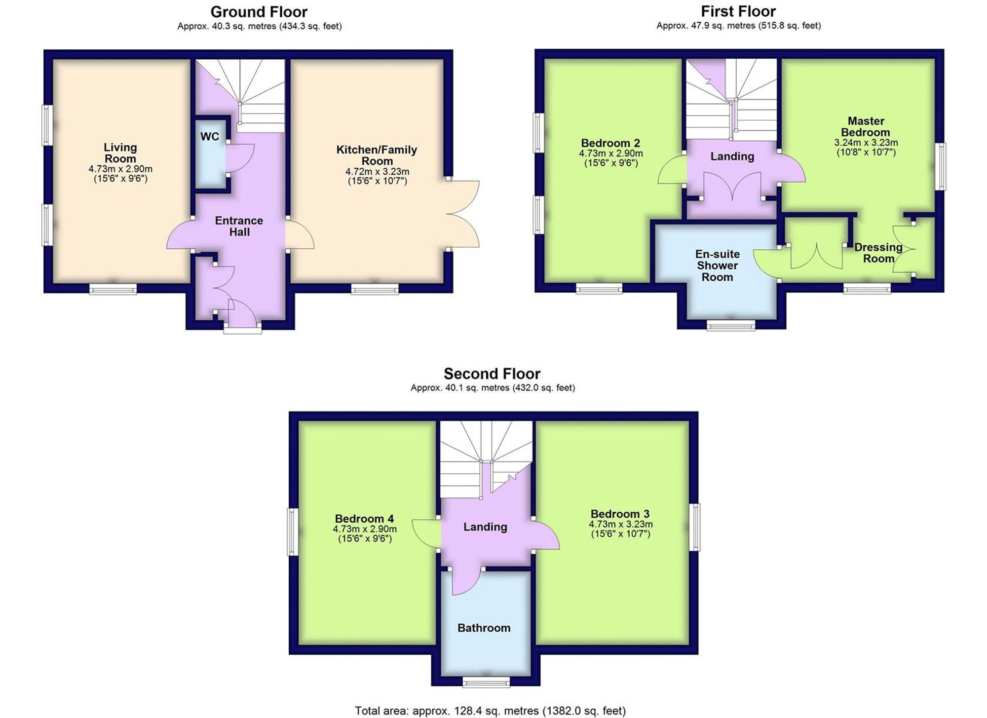 28 Elton Street, Corby floorplan