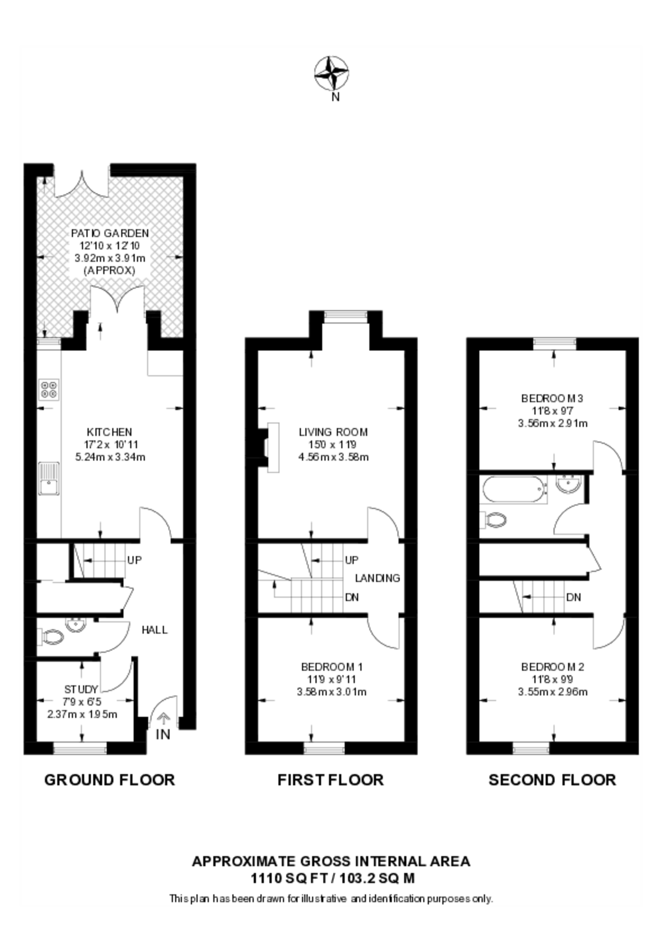 Walton Close, Vauxhall floorplan