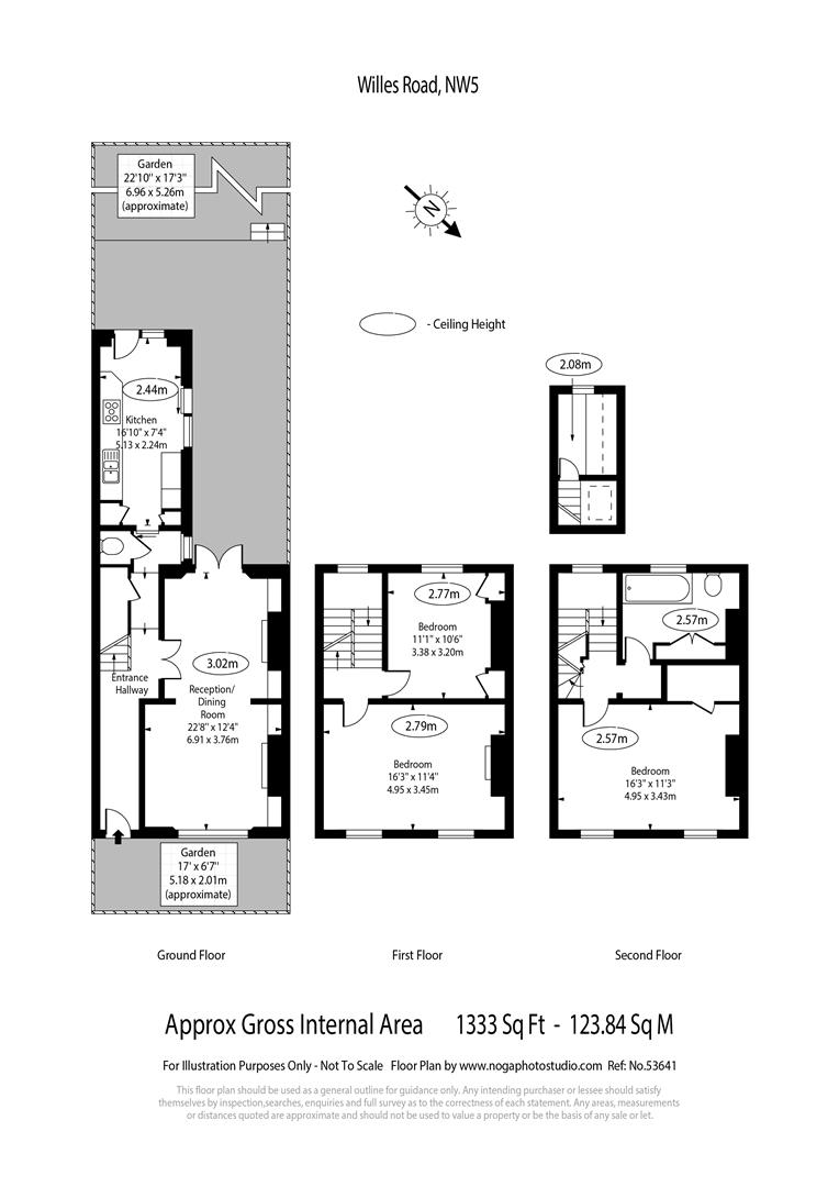 51, Willes Road, London floorplan