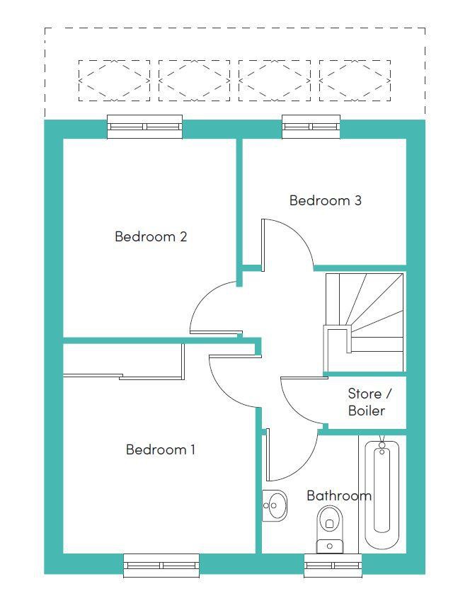 3 Bedrooms Semi-detached house to rent in Riddell Way, St. Helens, Merseyside WA9