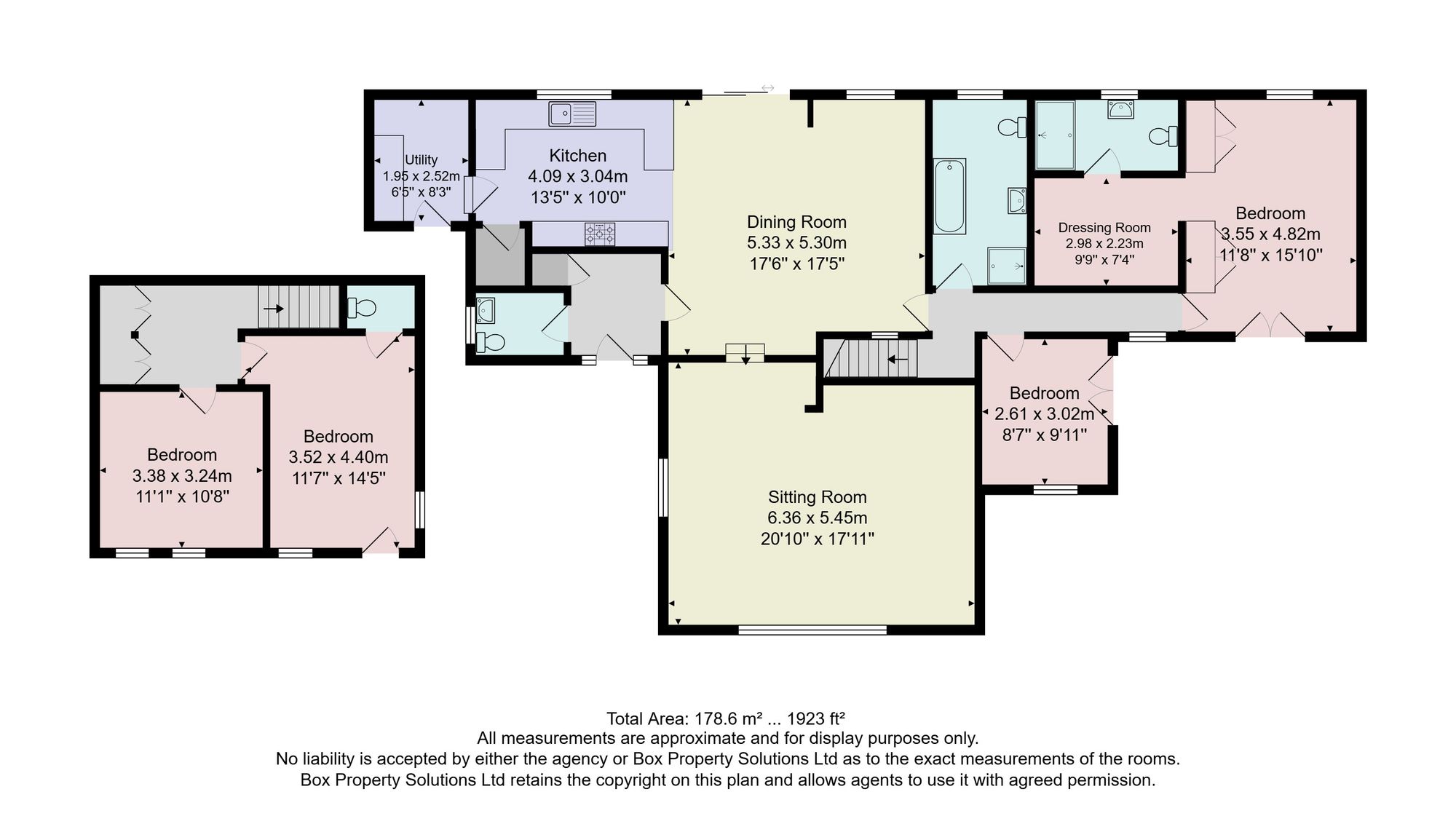 Twelve Steps, 1 Langwith Valley Road, Wetherby floorplan