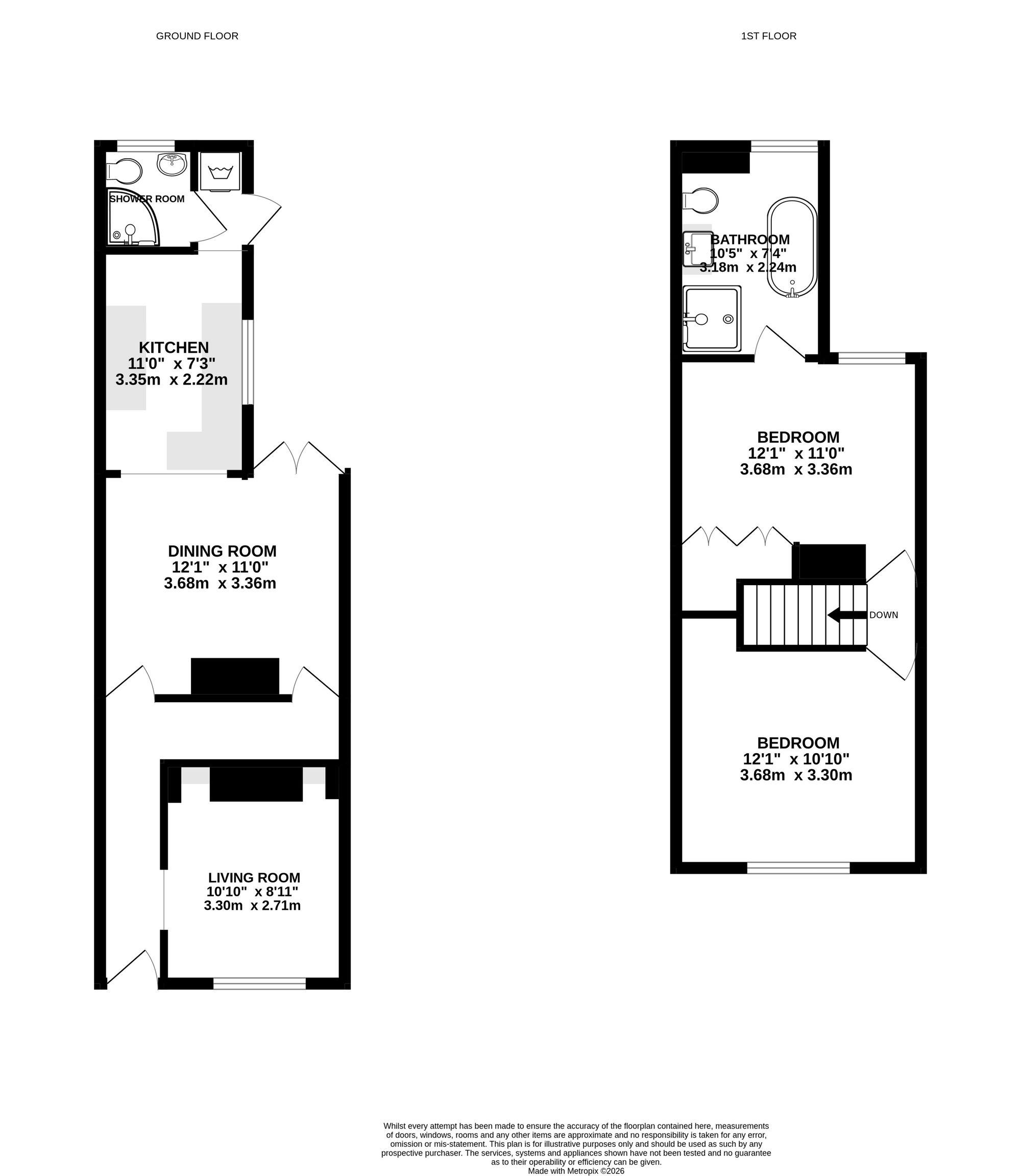7 Barnes Road, Portsmouth floorplan