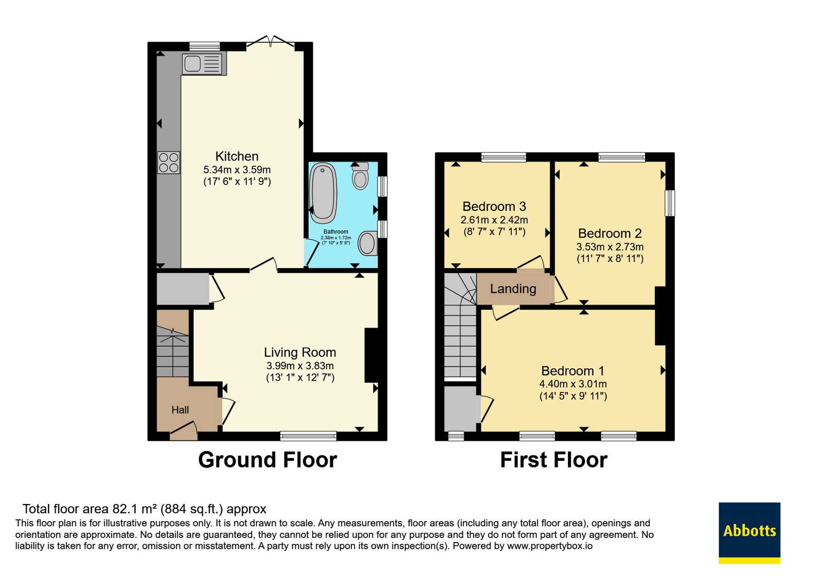 76, Spenser Road, Suffolk floorplan