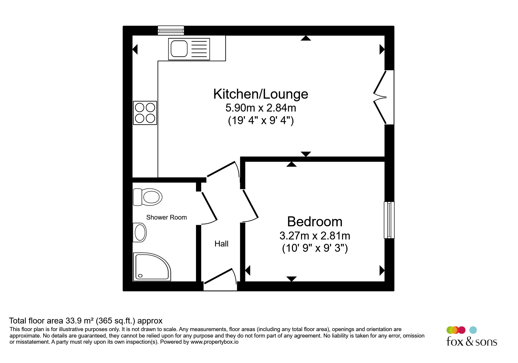 4, Maple Court, Eastbourne Road, Taunton floorplan