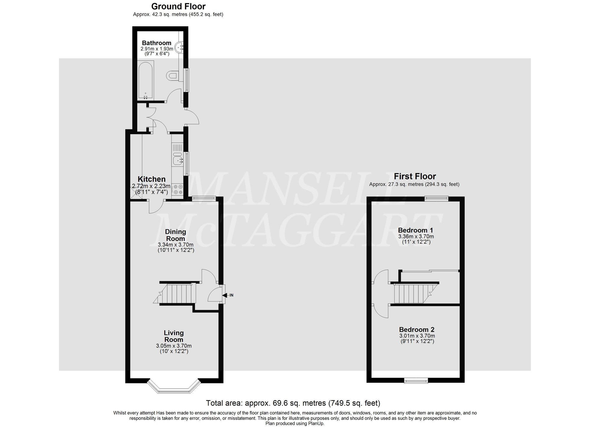 16 Dormans Park Road, East Grinstead floorplan